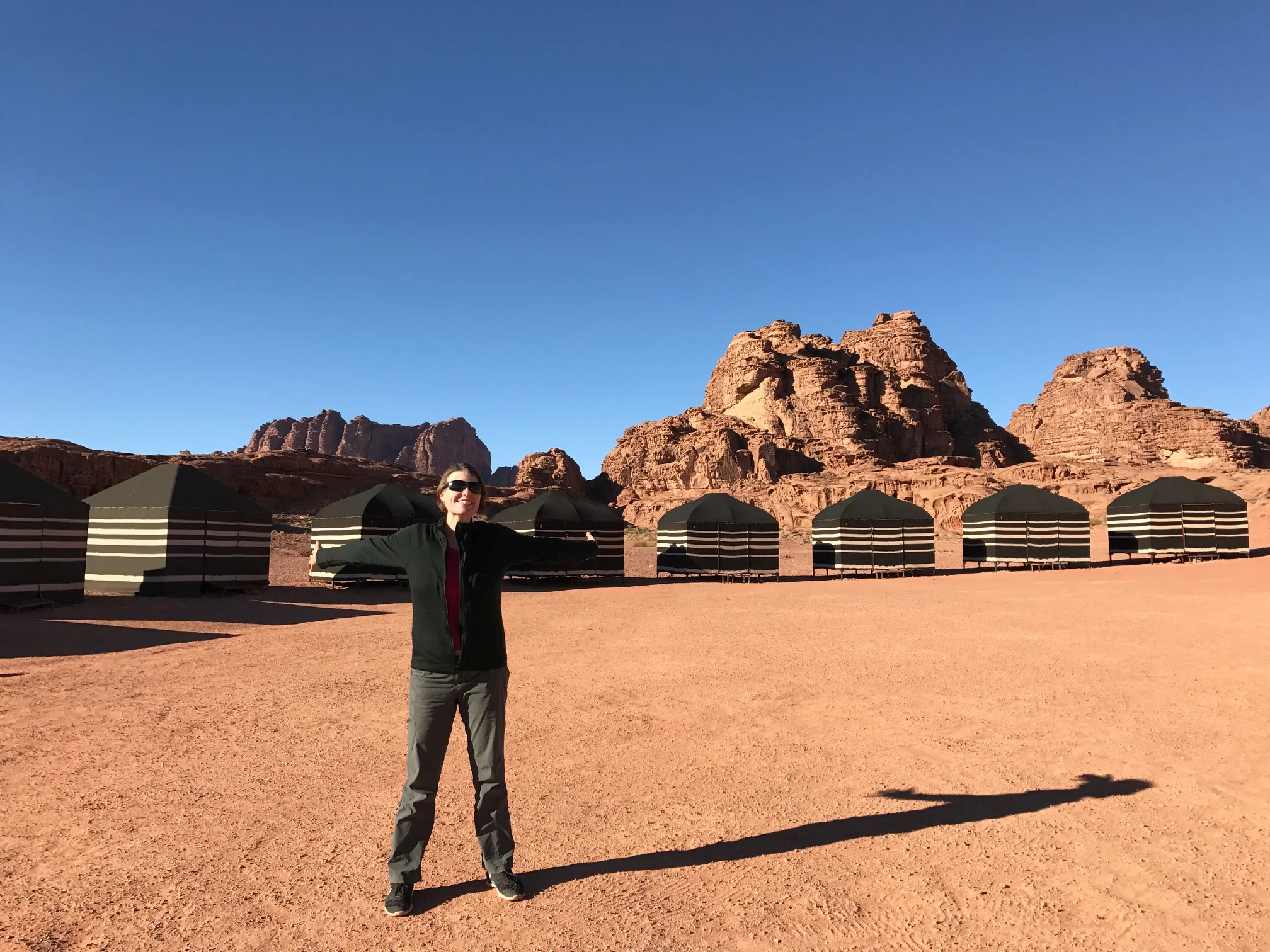 I had the desert camp in Wadi Rum all to myself