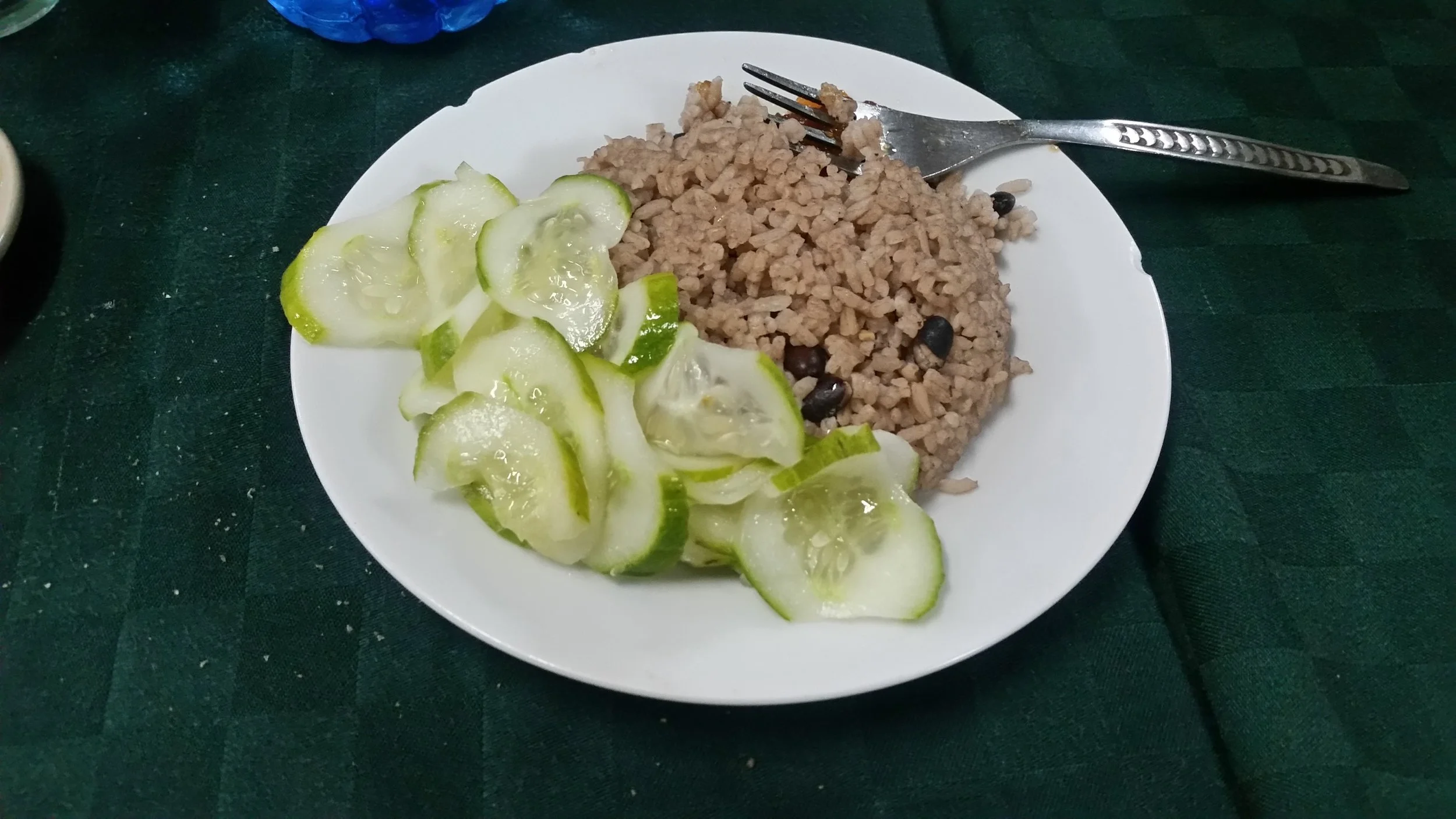The vegetarian option, again :)
