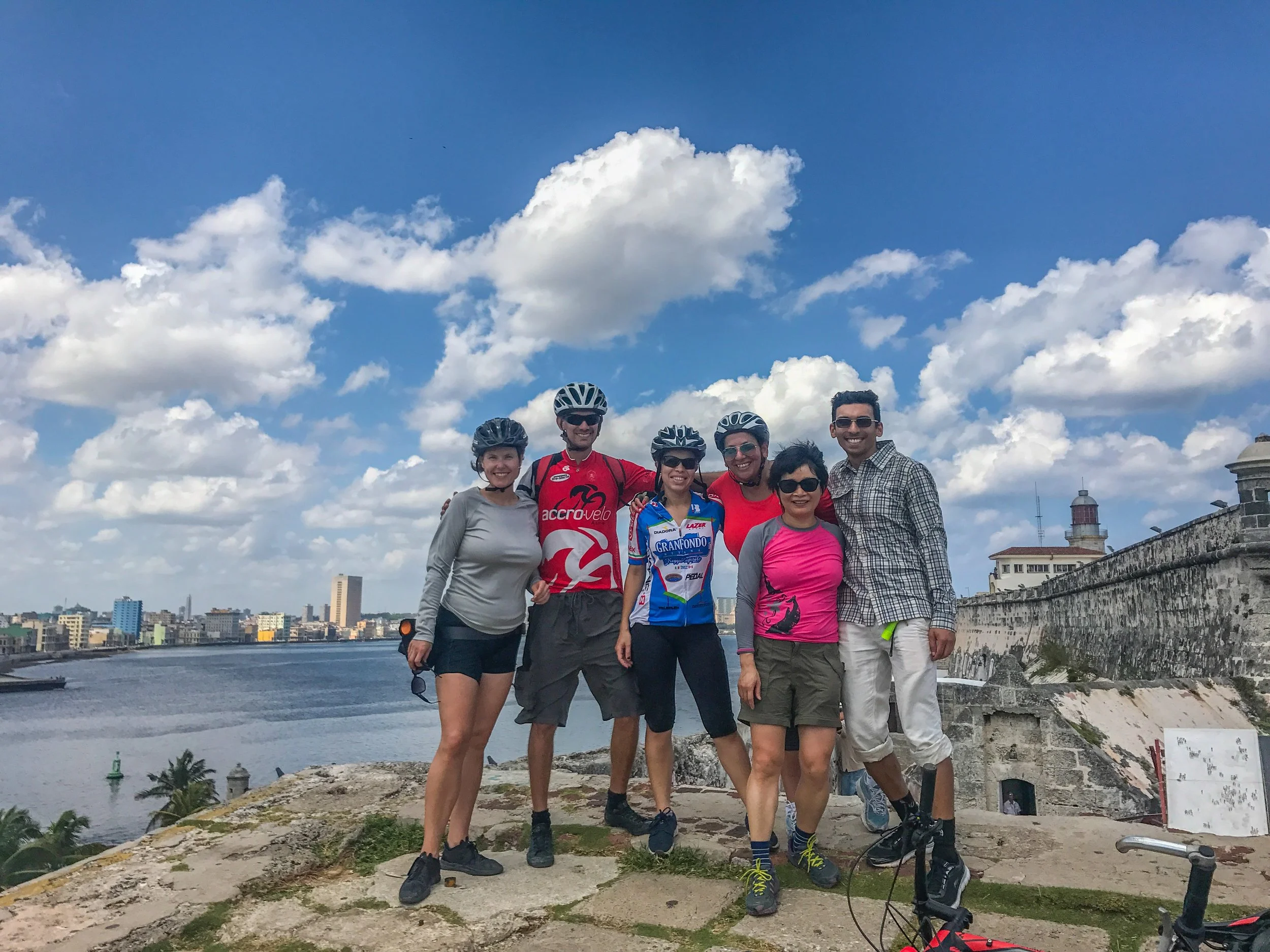 Triumphant 90 degree-day ride to the top of the Moro Castle