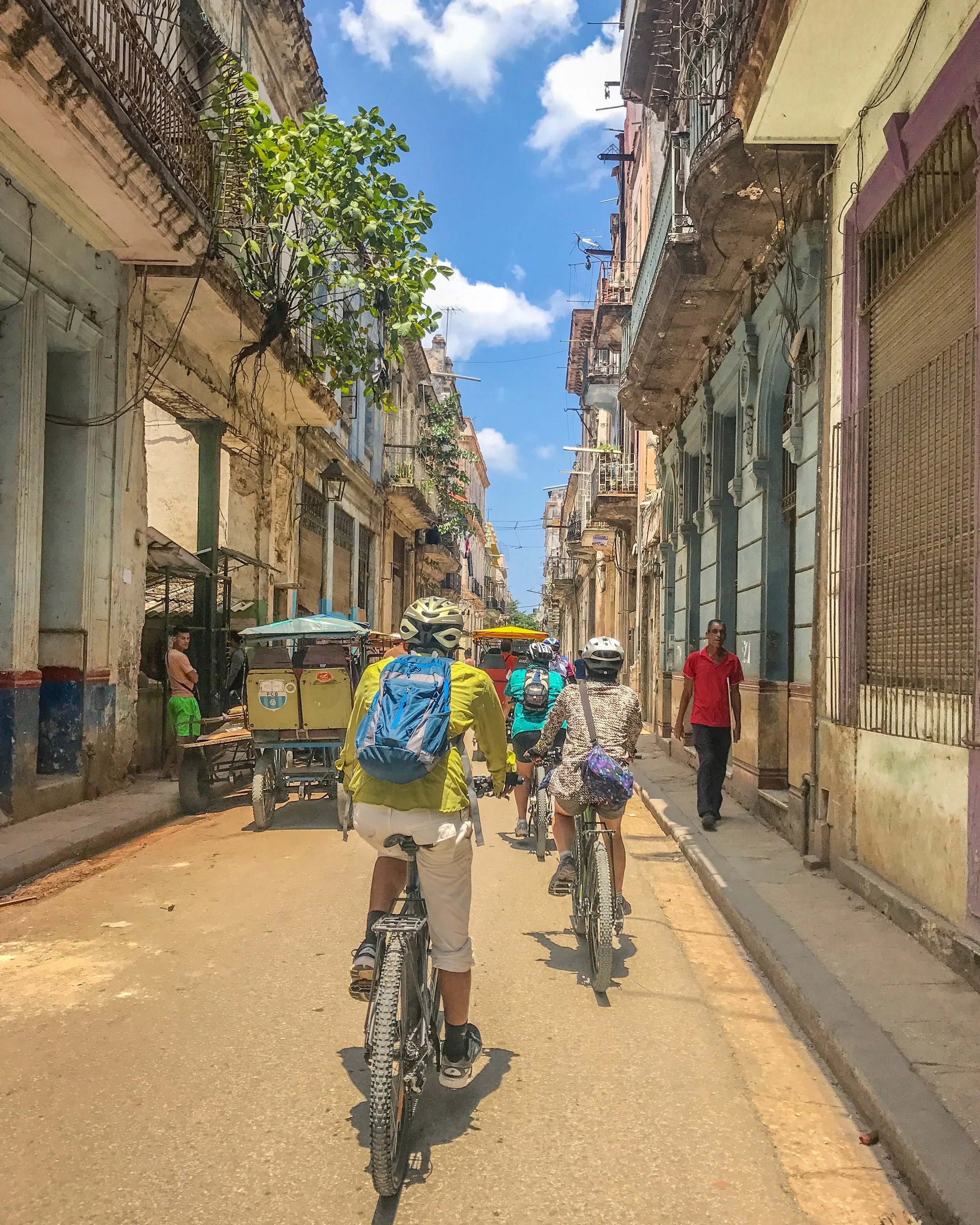 Bike ride through Old Havana