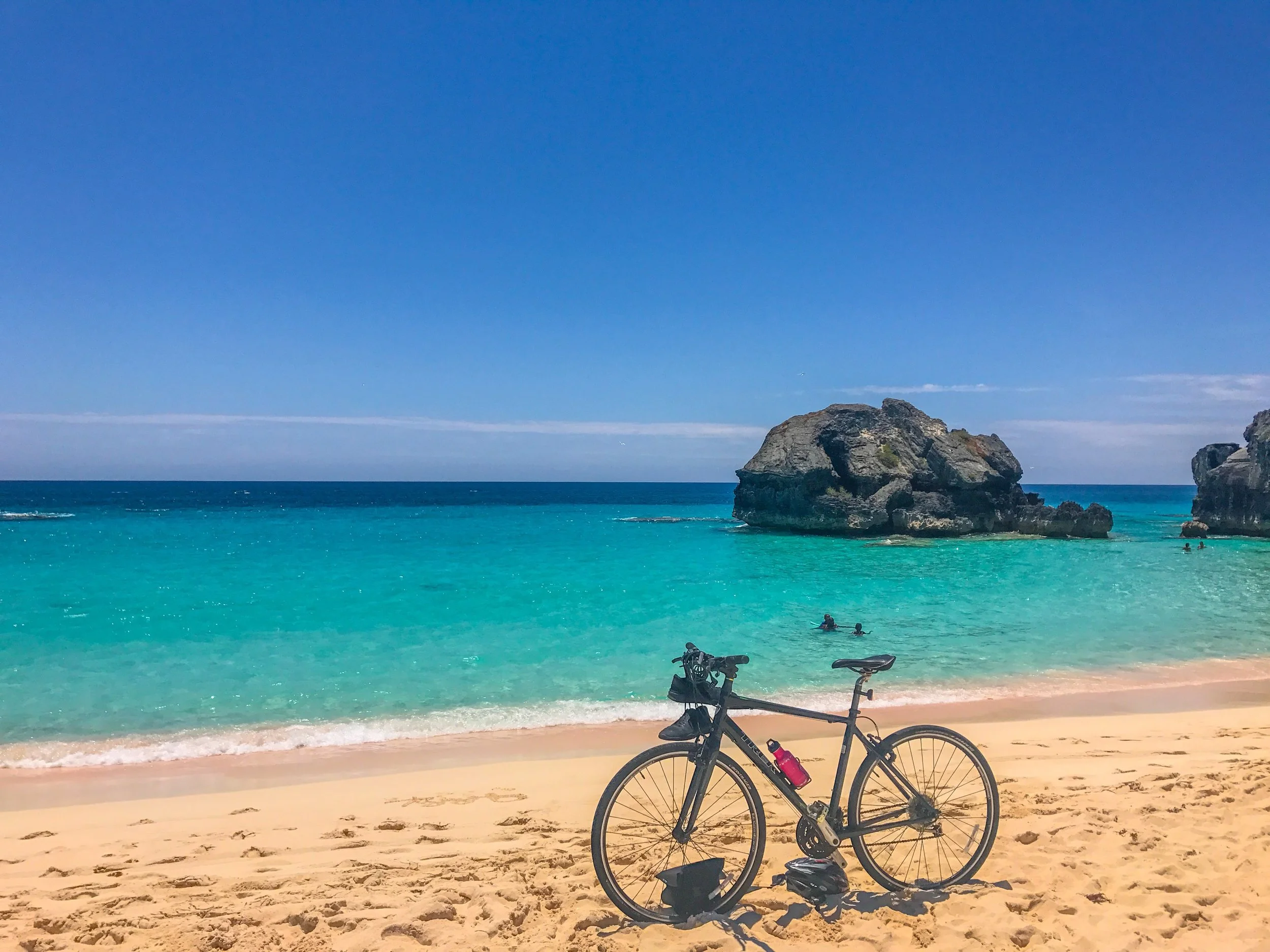 Stopped for a quick swim in one of Bermuda's hundred's of beaches