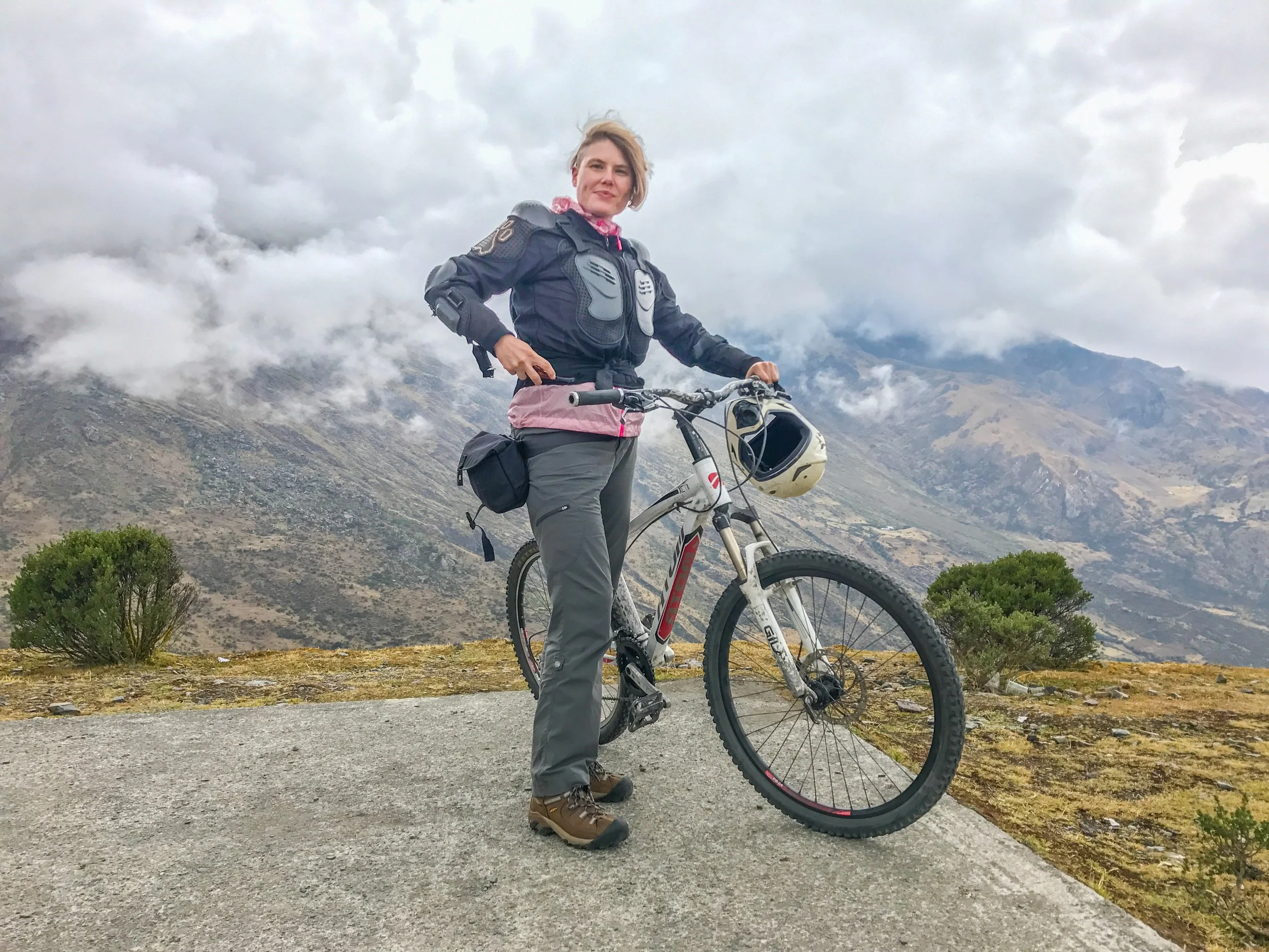 First day = 50k bike ride through Andes Mountains outside Cusco