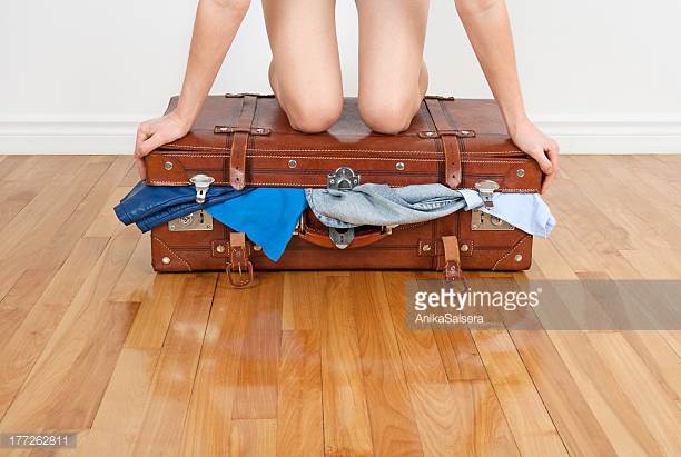 how to save space in luggage