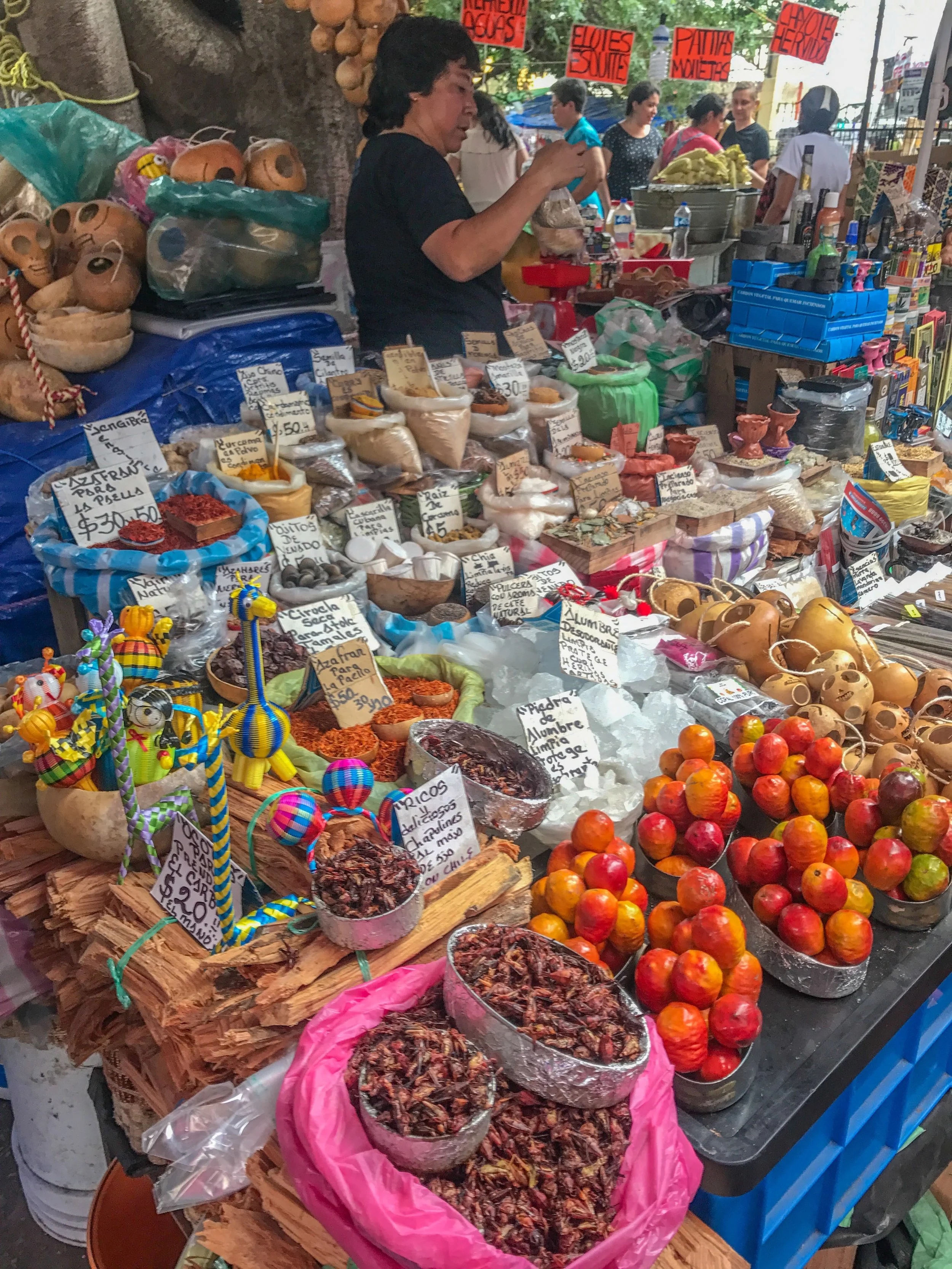 Mexico City market tour