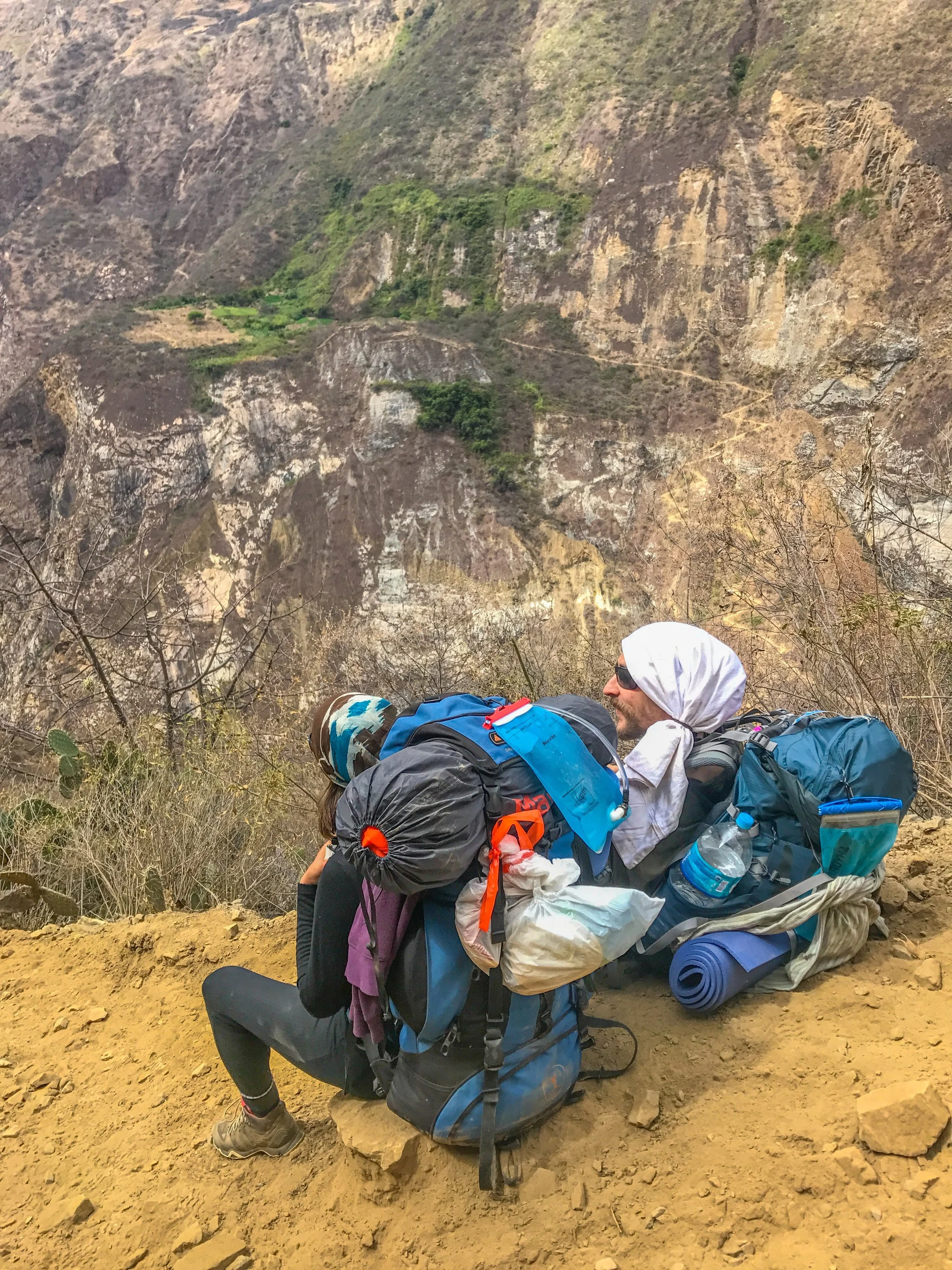 Didn't research food options so this couple unnecessarily backpacked with 6 days worth of food!