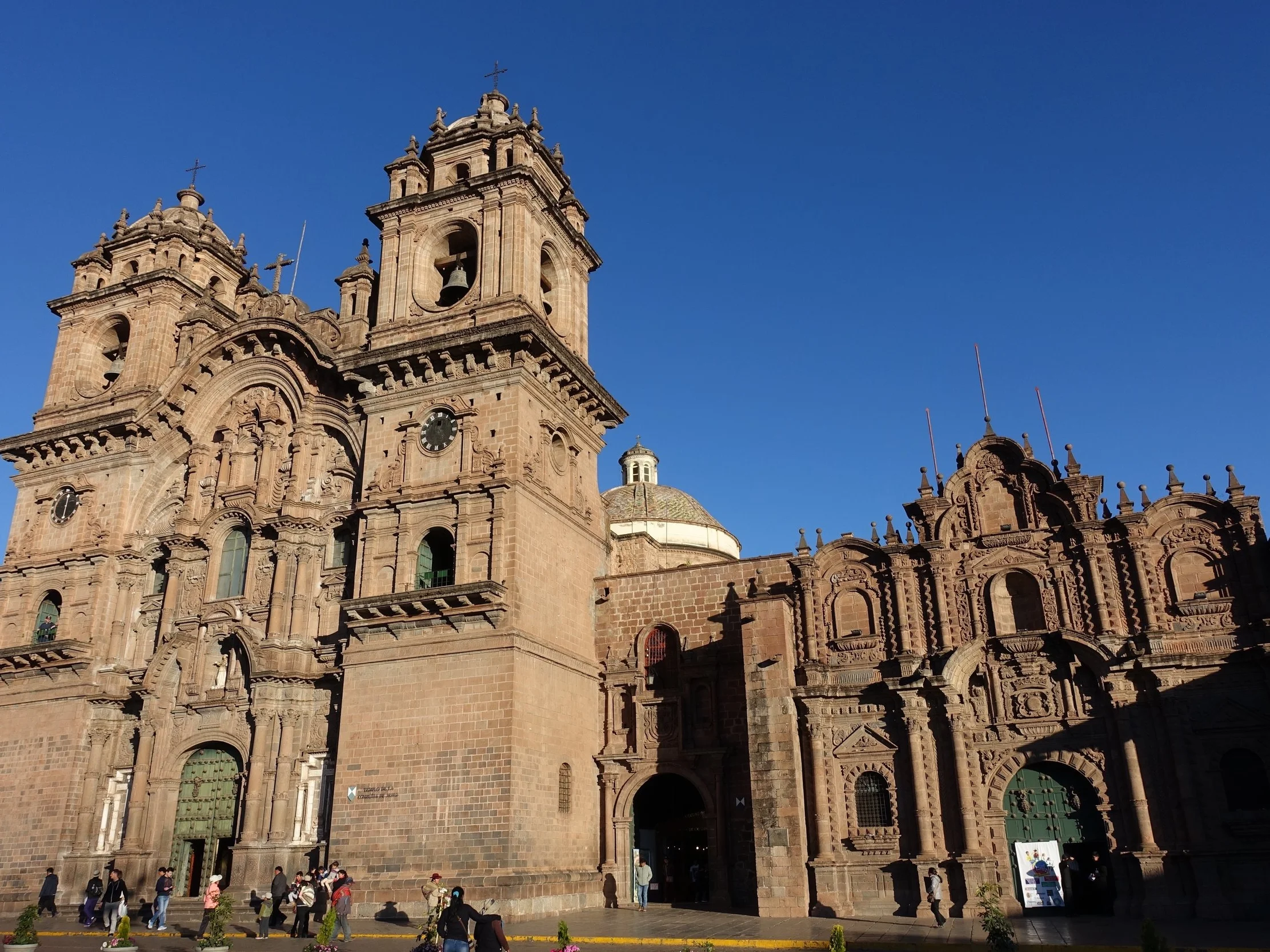The Cathedral in the Plaza de Armas