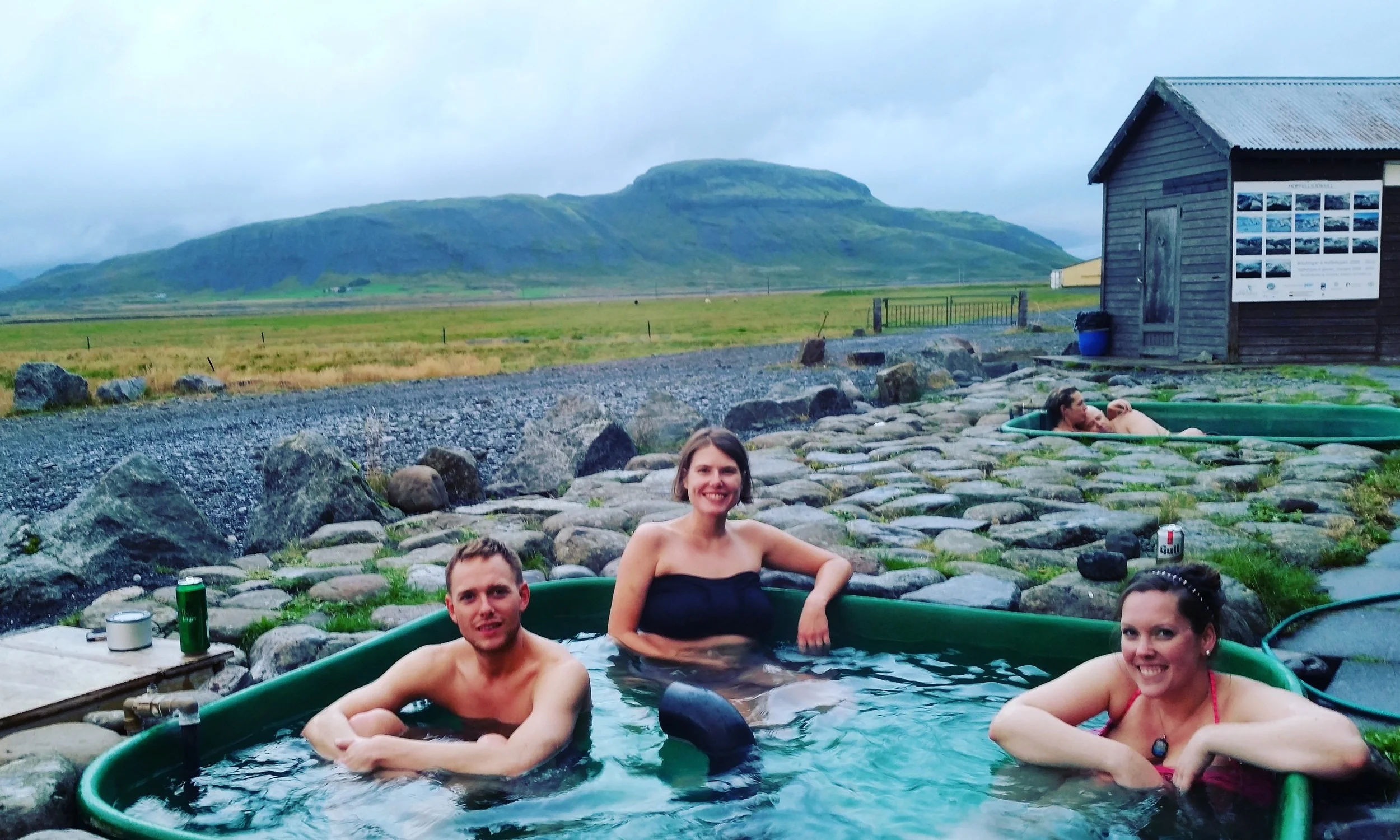 Hot pots in Hveragerdi