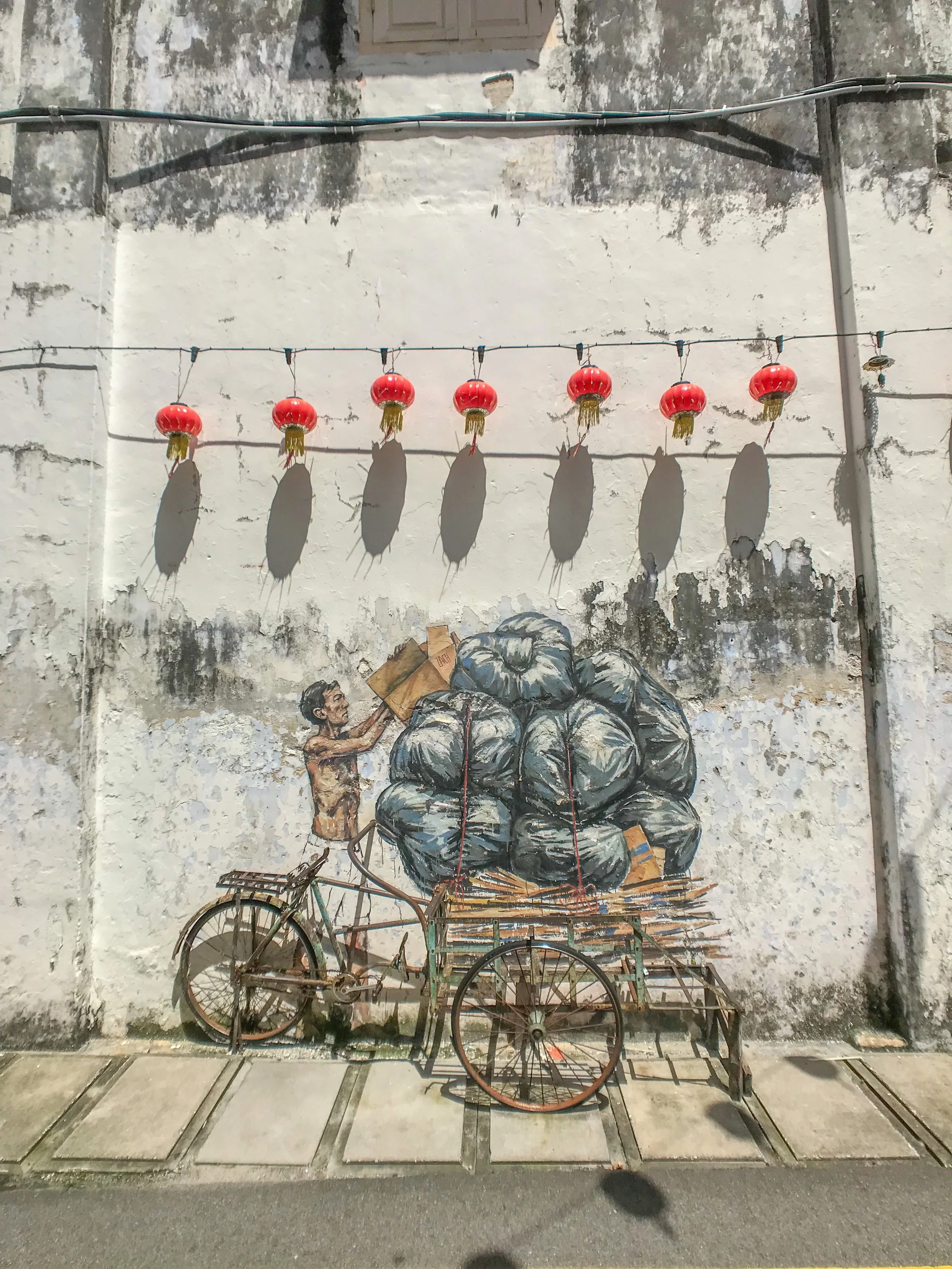 Street art in Ipoh, Malaysia