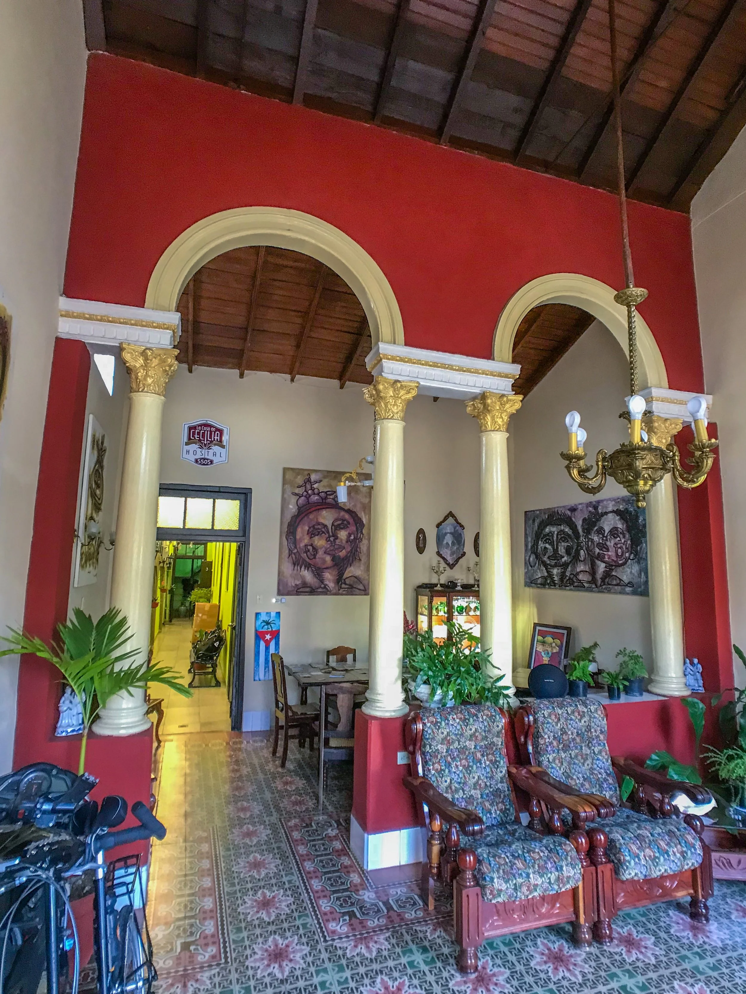 An AirBnb in Cienfuegos Cuba