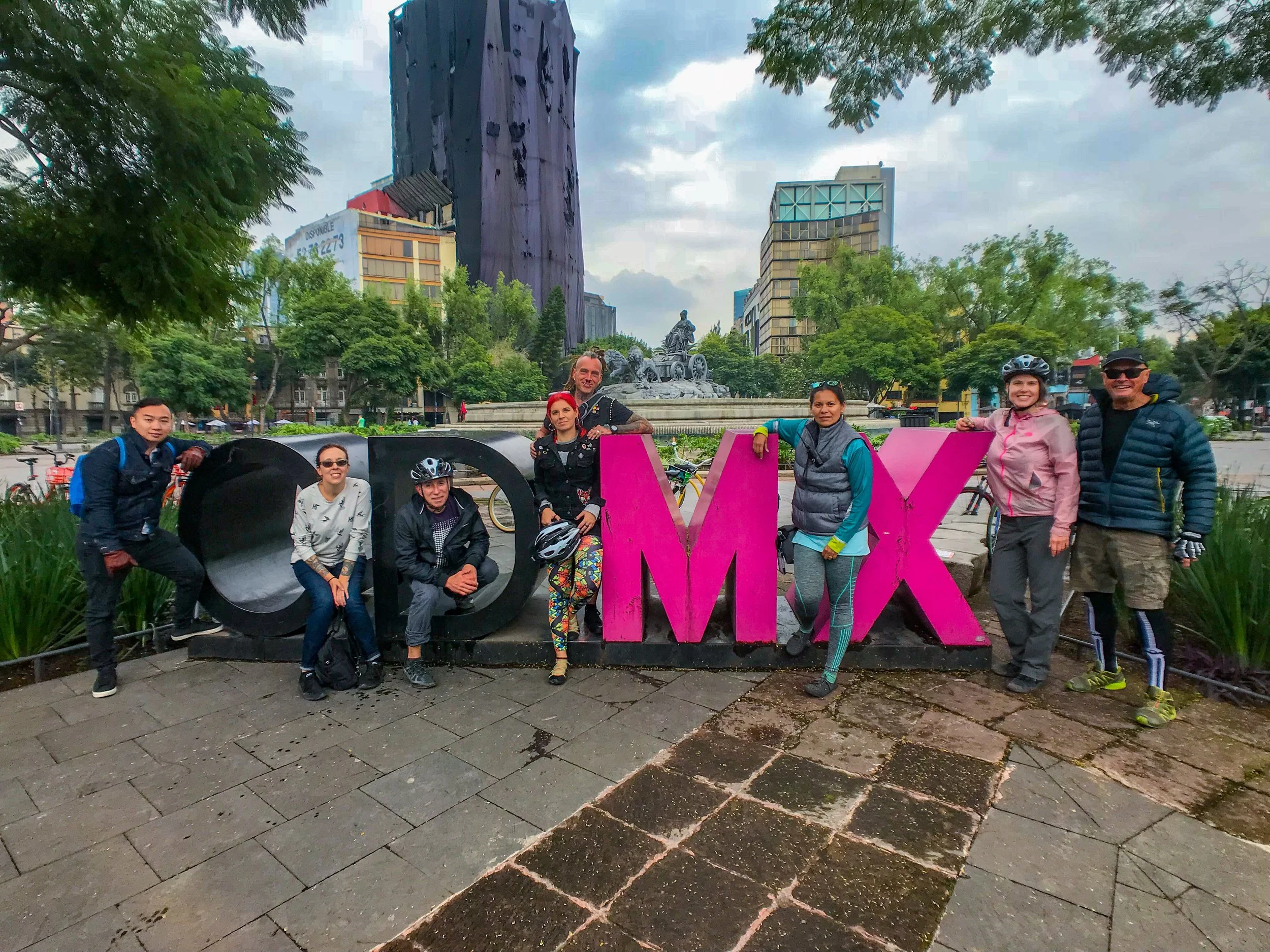 Bike tour of Mexico City
