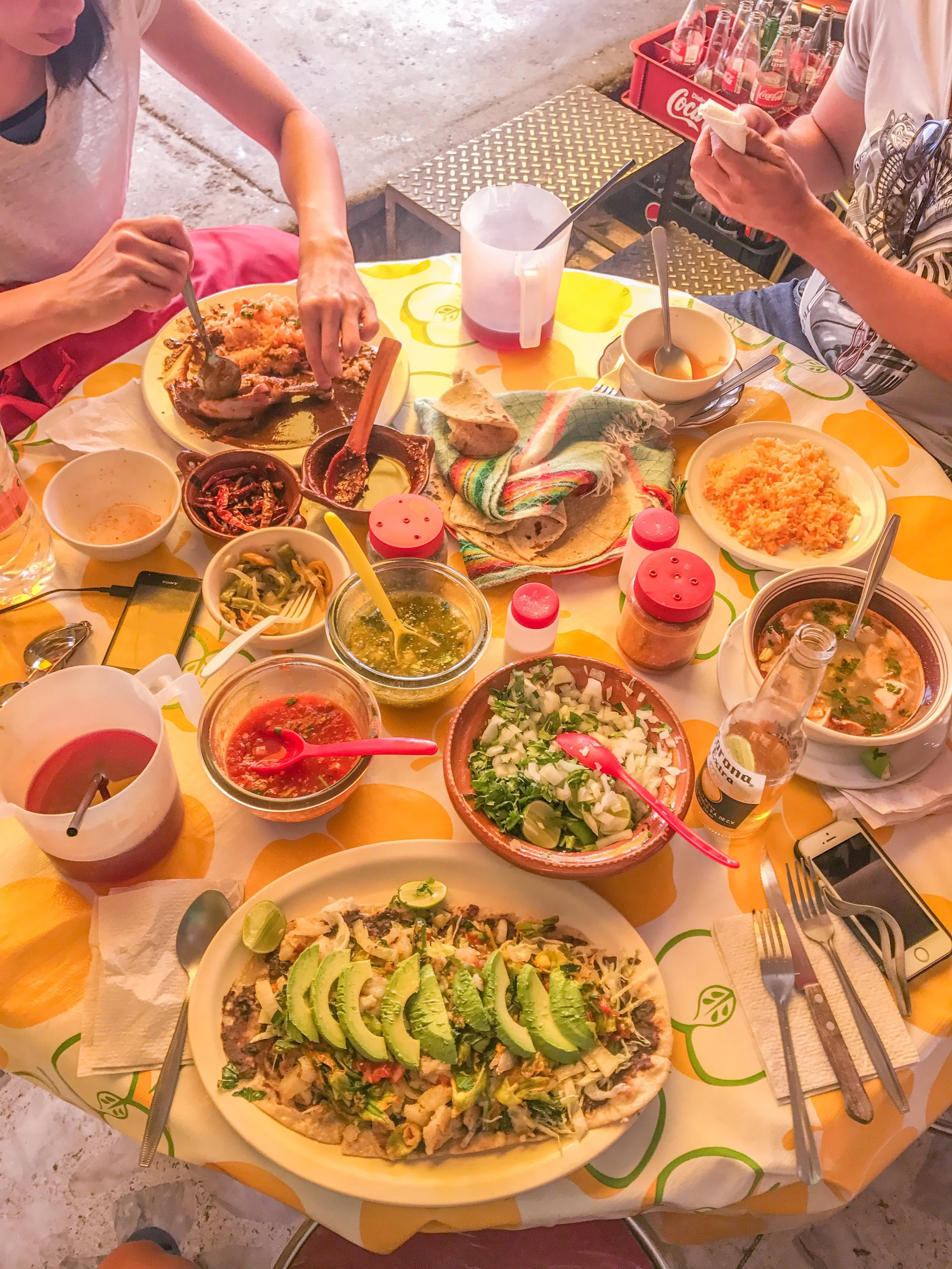 Traditional Mexican cuisine, veganized