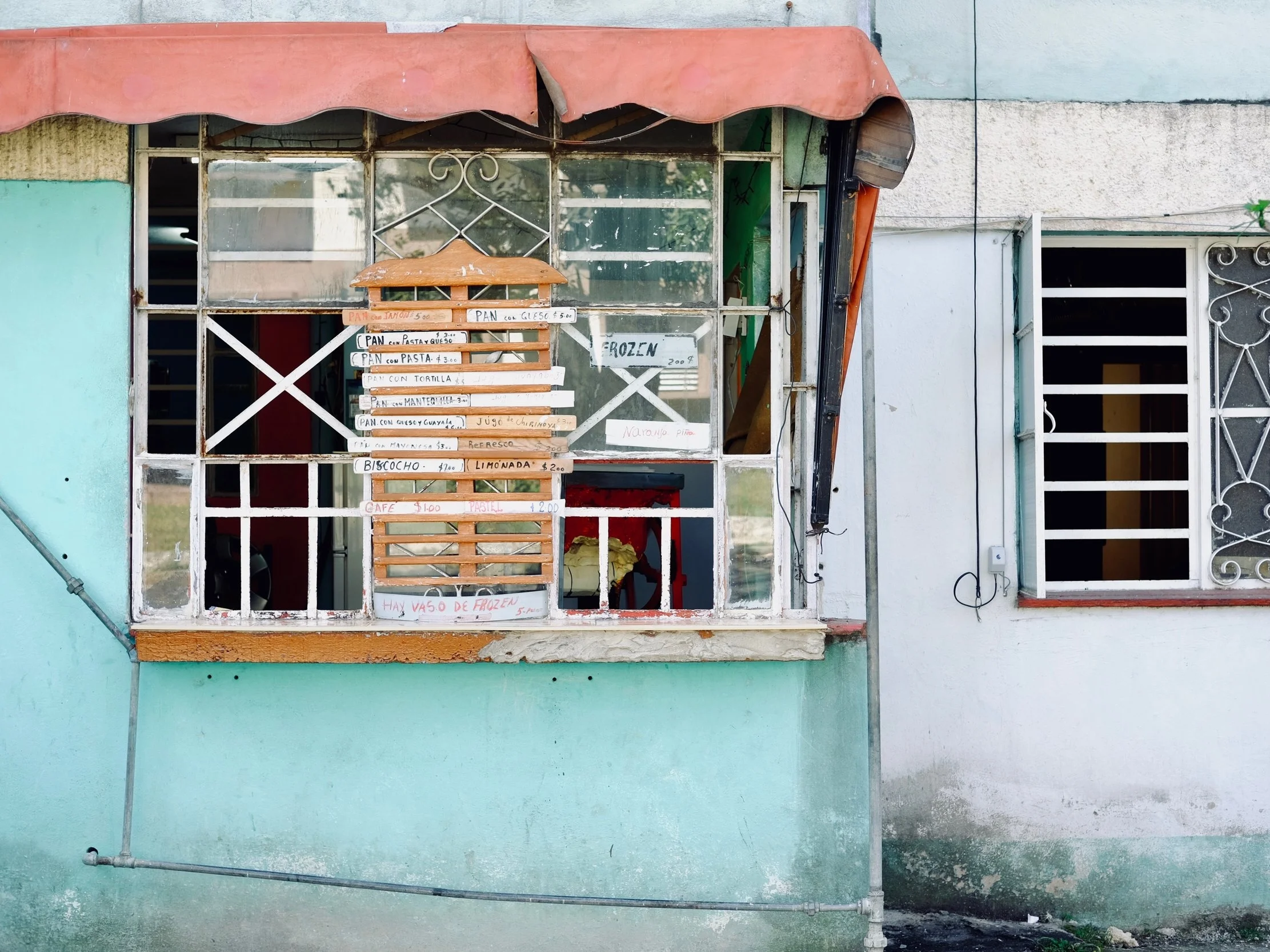 Typical Cuban takeout restaurant