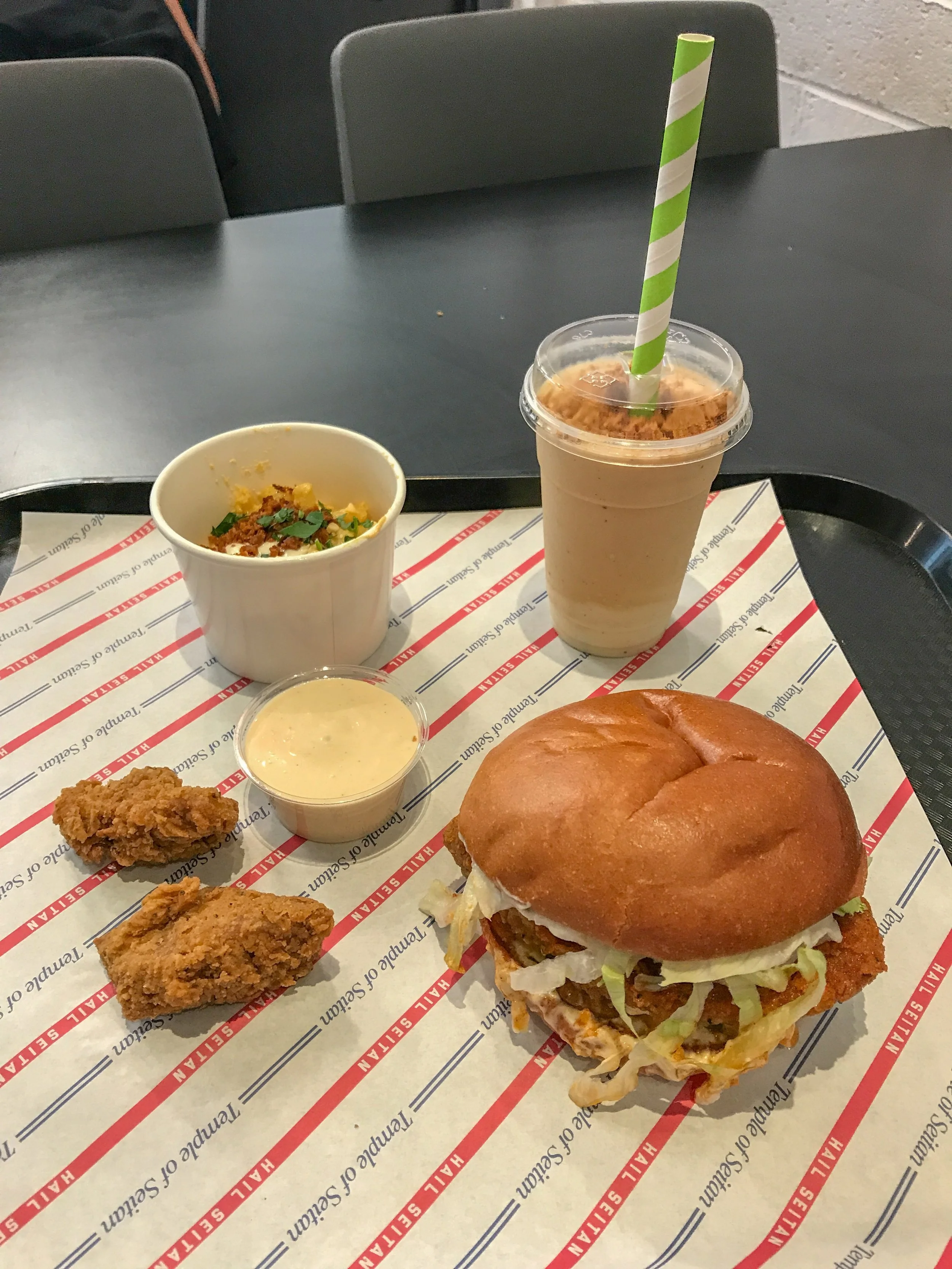 Nashville hot chicken at Temple of Camden