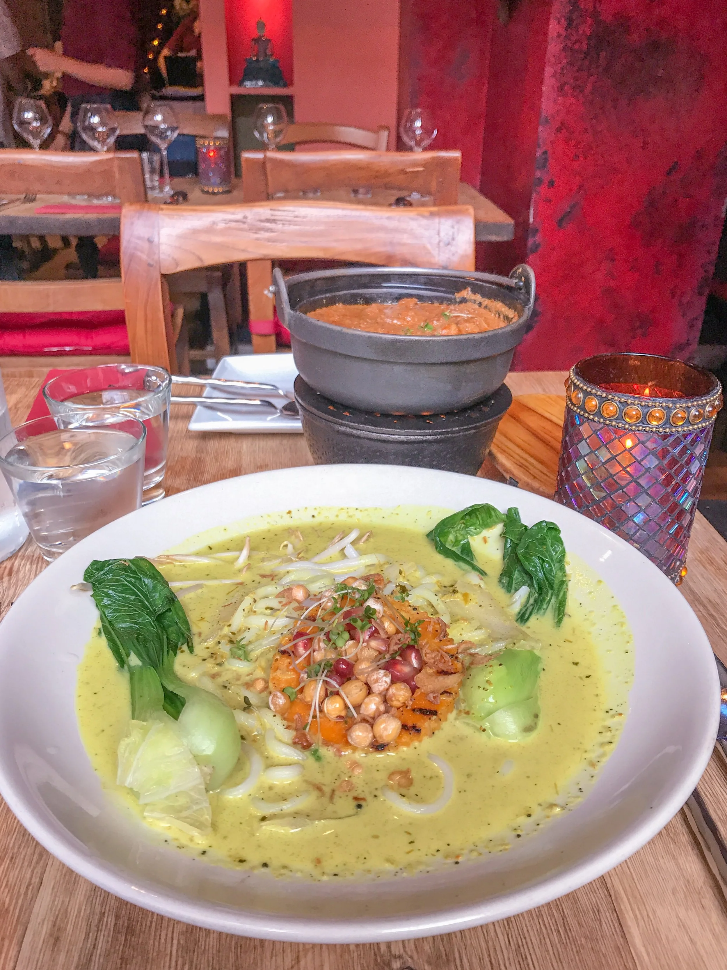 Roasted squash laksa at Champor Champor