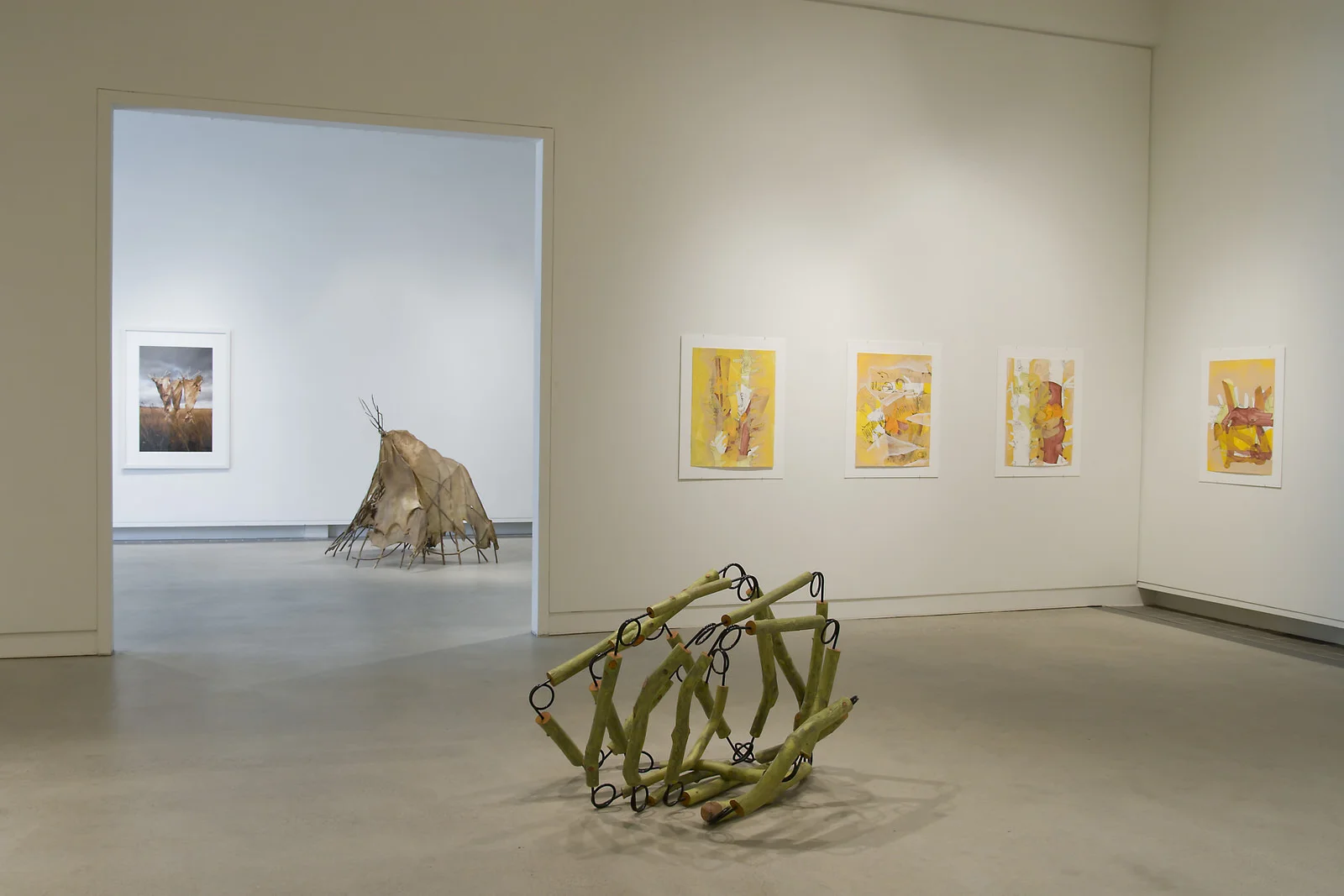  &nbsp;photo;&nbsp; Whirlwind, Passage, Around a Square,&nbsp; four drawings from  Blind Contours   