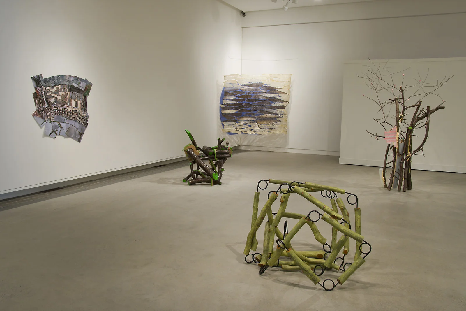   Stack flat Up, A part Together, Iris, Around a Square, Spring in Winter  