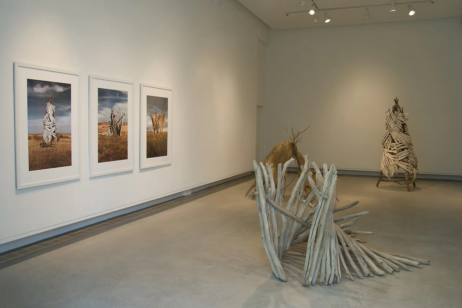  three photos;&nbsp; Vertical Chamber, Passage, Whirlwind,  sculpture;&nbsp; Passage, Lunar Chamber, &nbsp; Vertical Chamber  