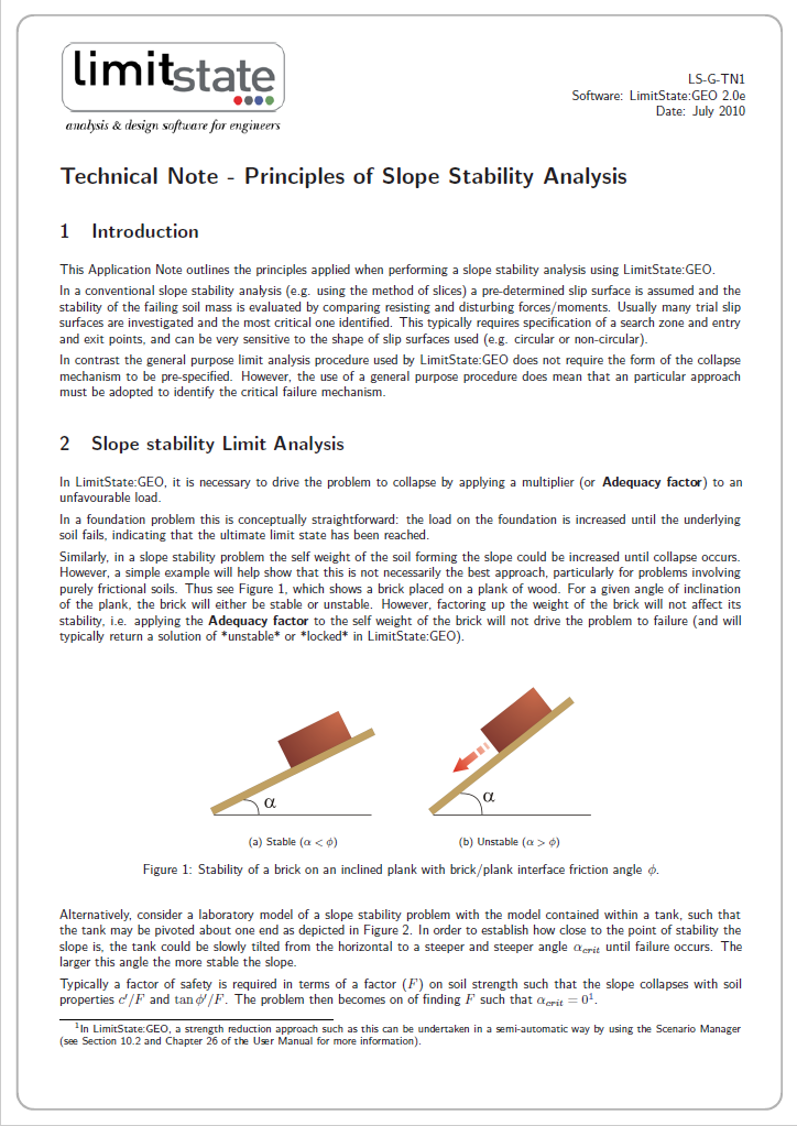 Principles of Slope Stability Analysis