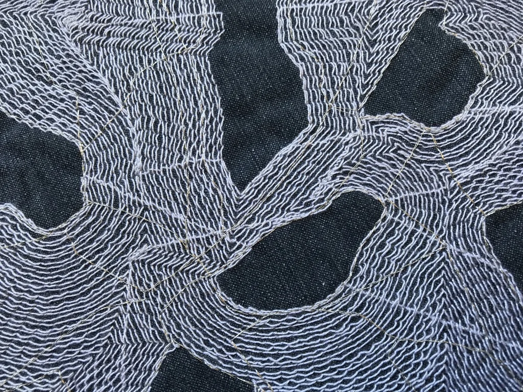 Irregular Embroidery Structures - Design by GS UK