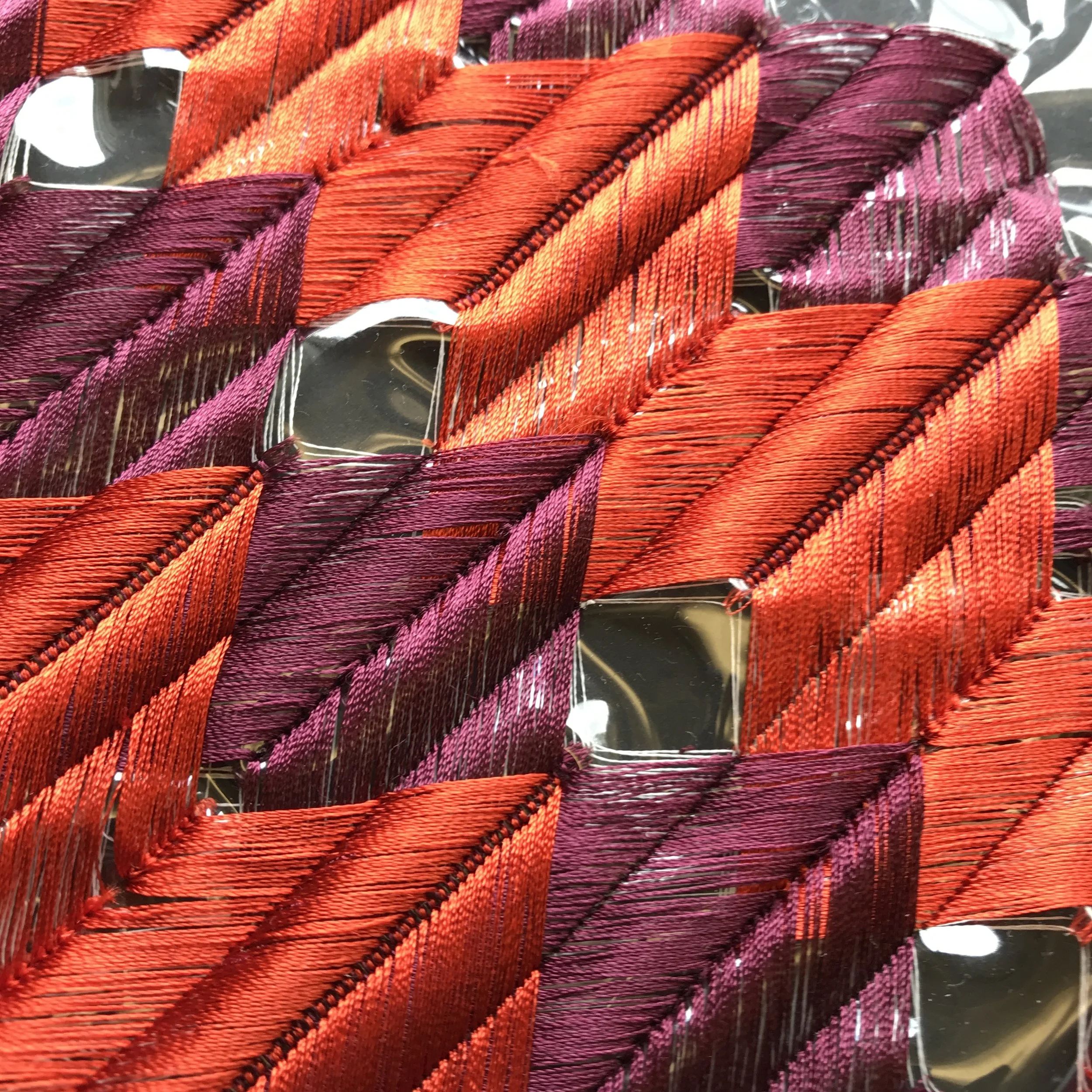 SULKY viscose on transparent foil by Sam Fashion Group Italy (Design: GS UK)