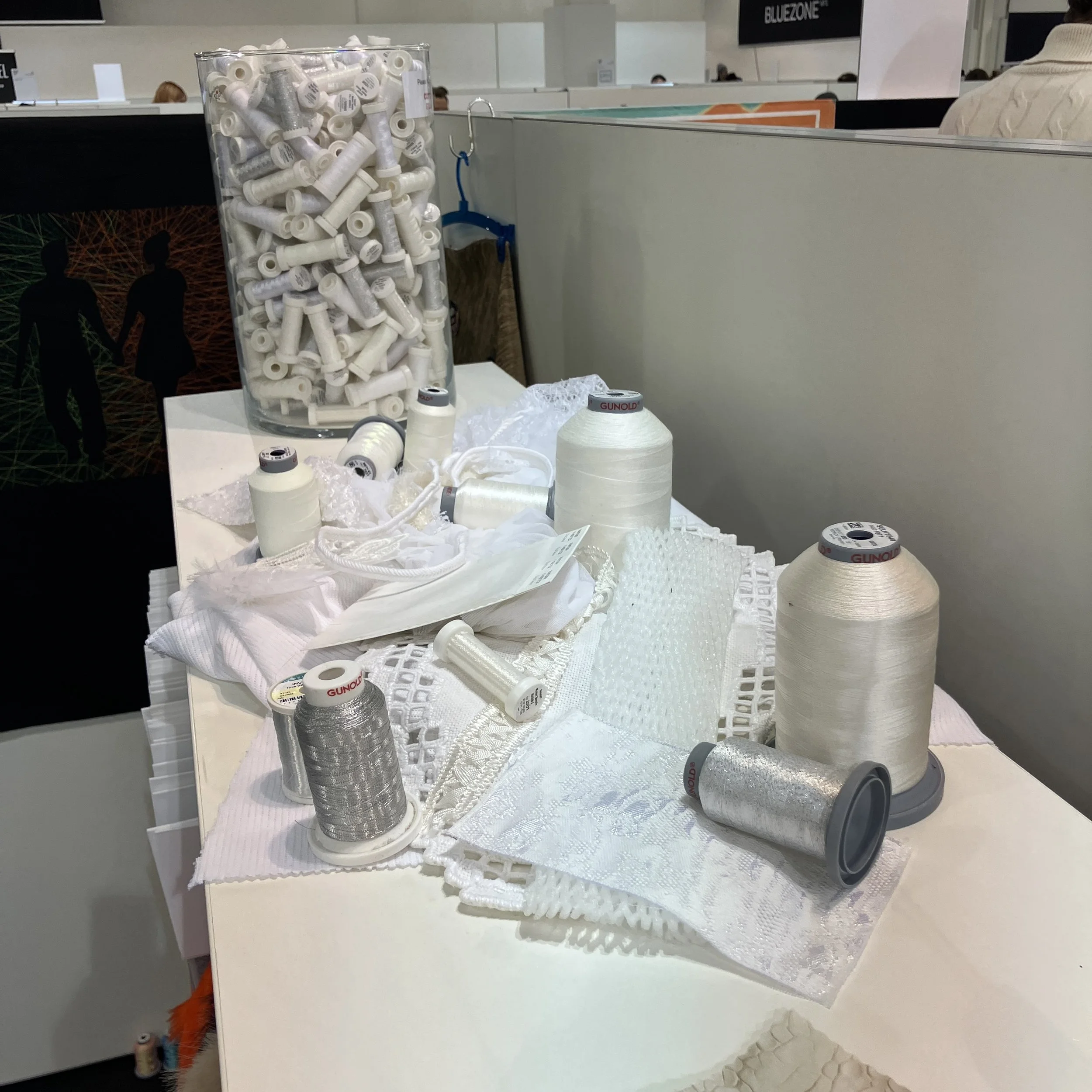 Pantone colour of the year 2026 presented on the Gunold booth