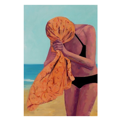 Tangerine Towel by T. S. Harris