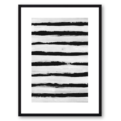 Black and White Stripes by Georgiana Paraschiv