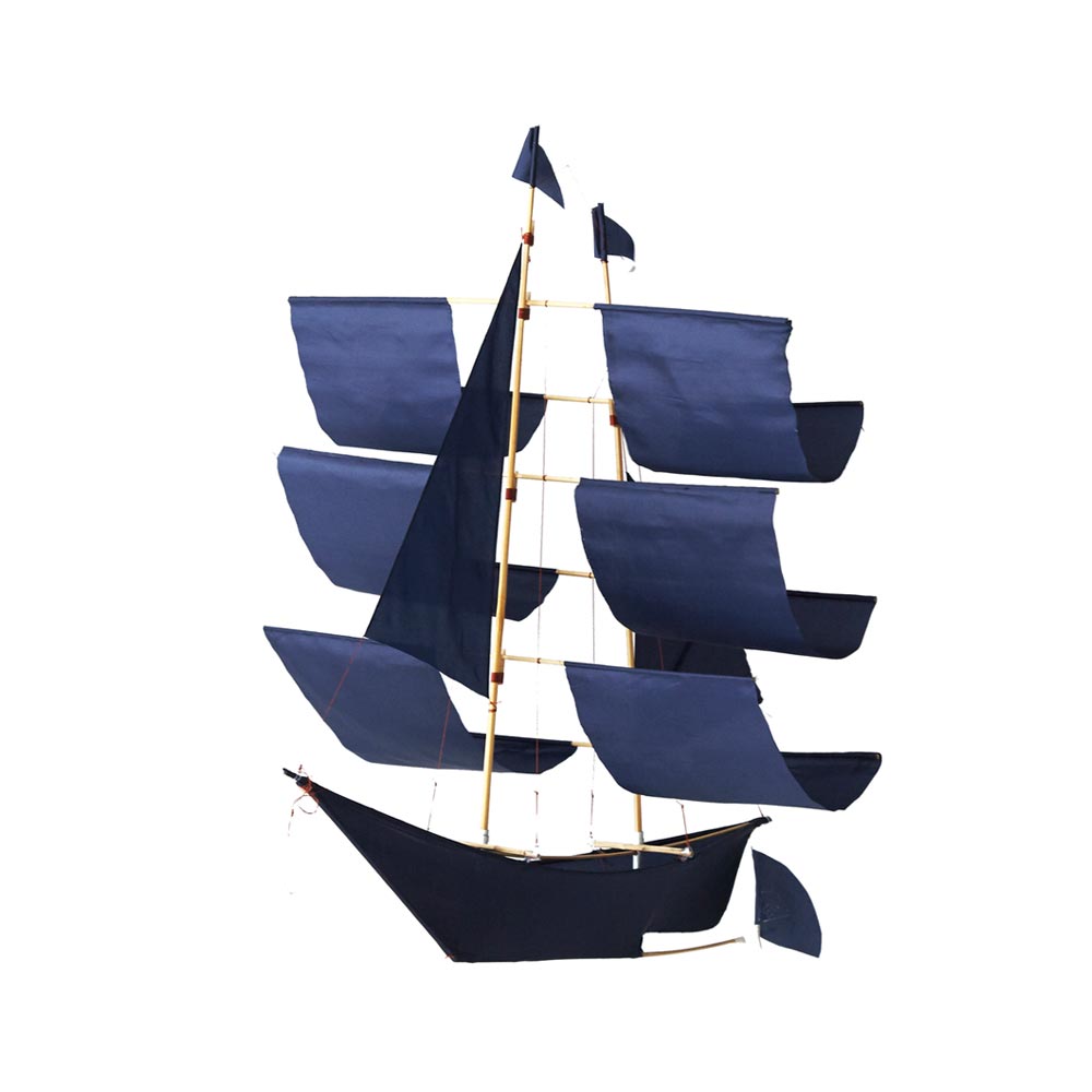 Indigo Sailing Ship Kite
