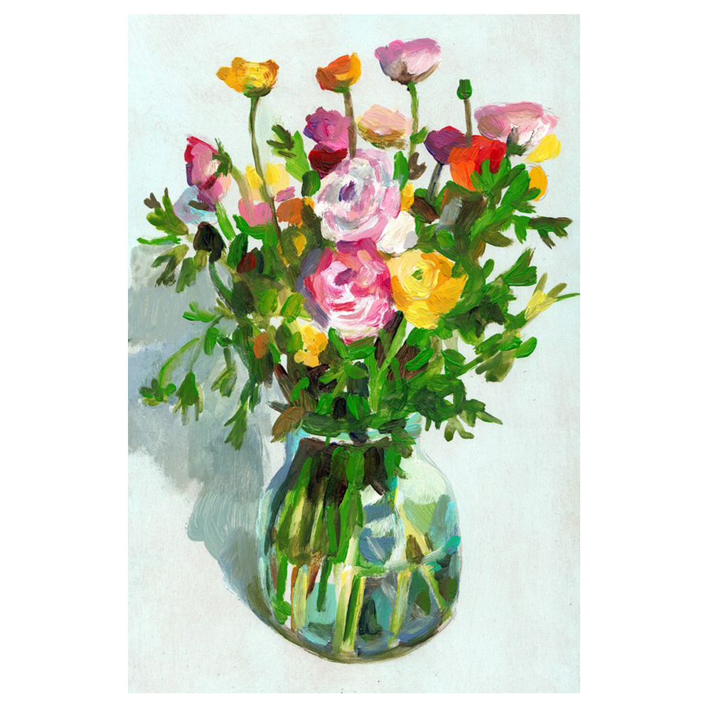 A Vase of Florals by Tali Yalonetzki