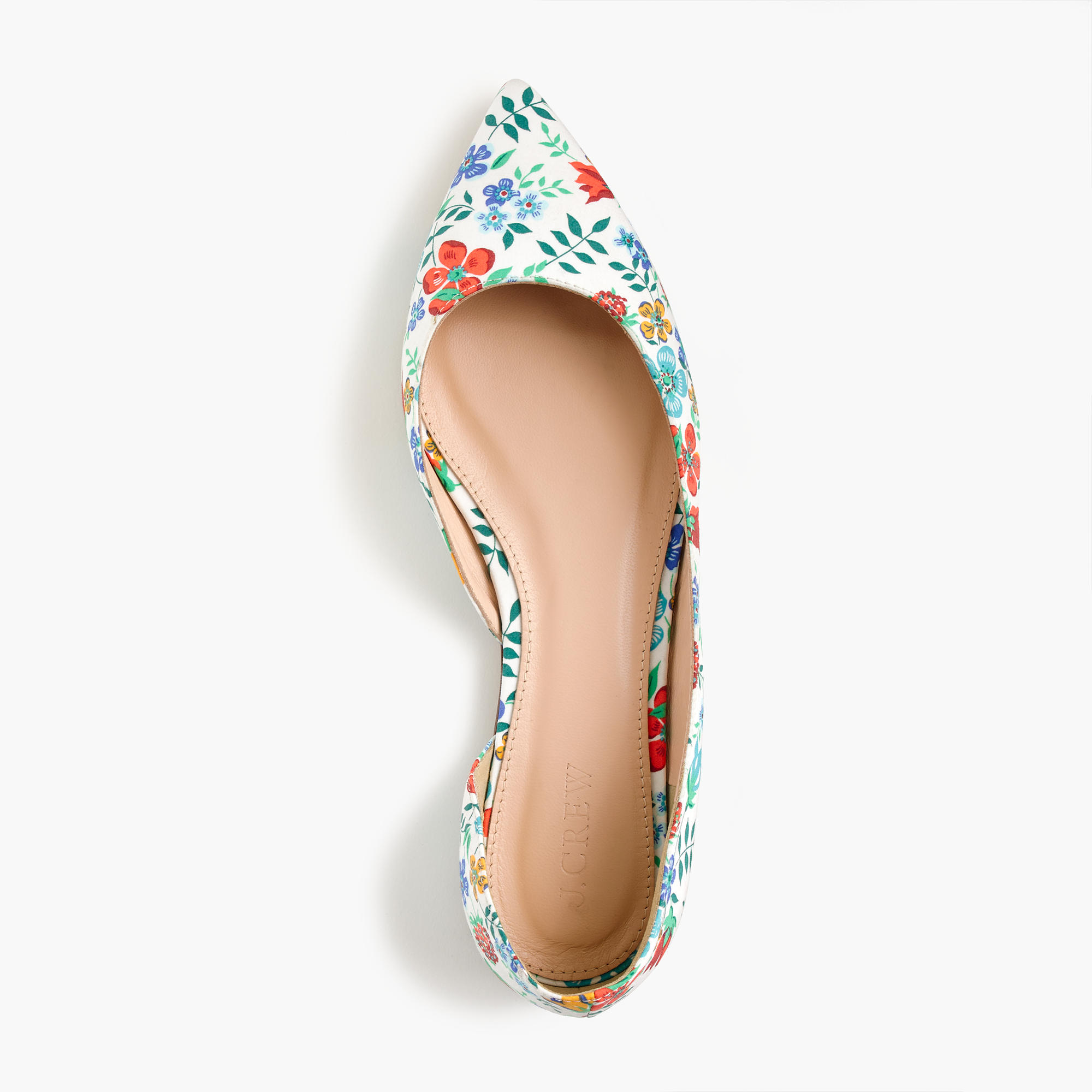 Audrey flats in Liberty® Edenham floral