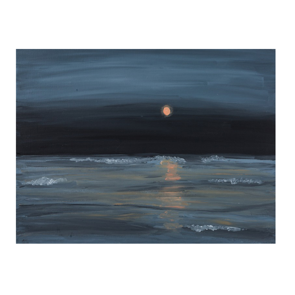 Lake Moonrise by Alli McPhail