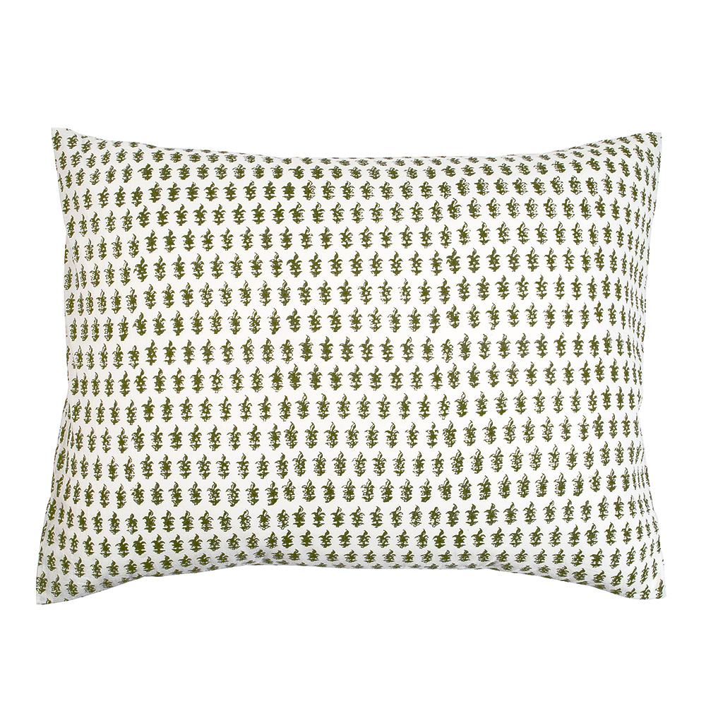 Amelie Pillow Cover in Olive (Pair)