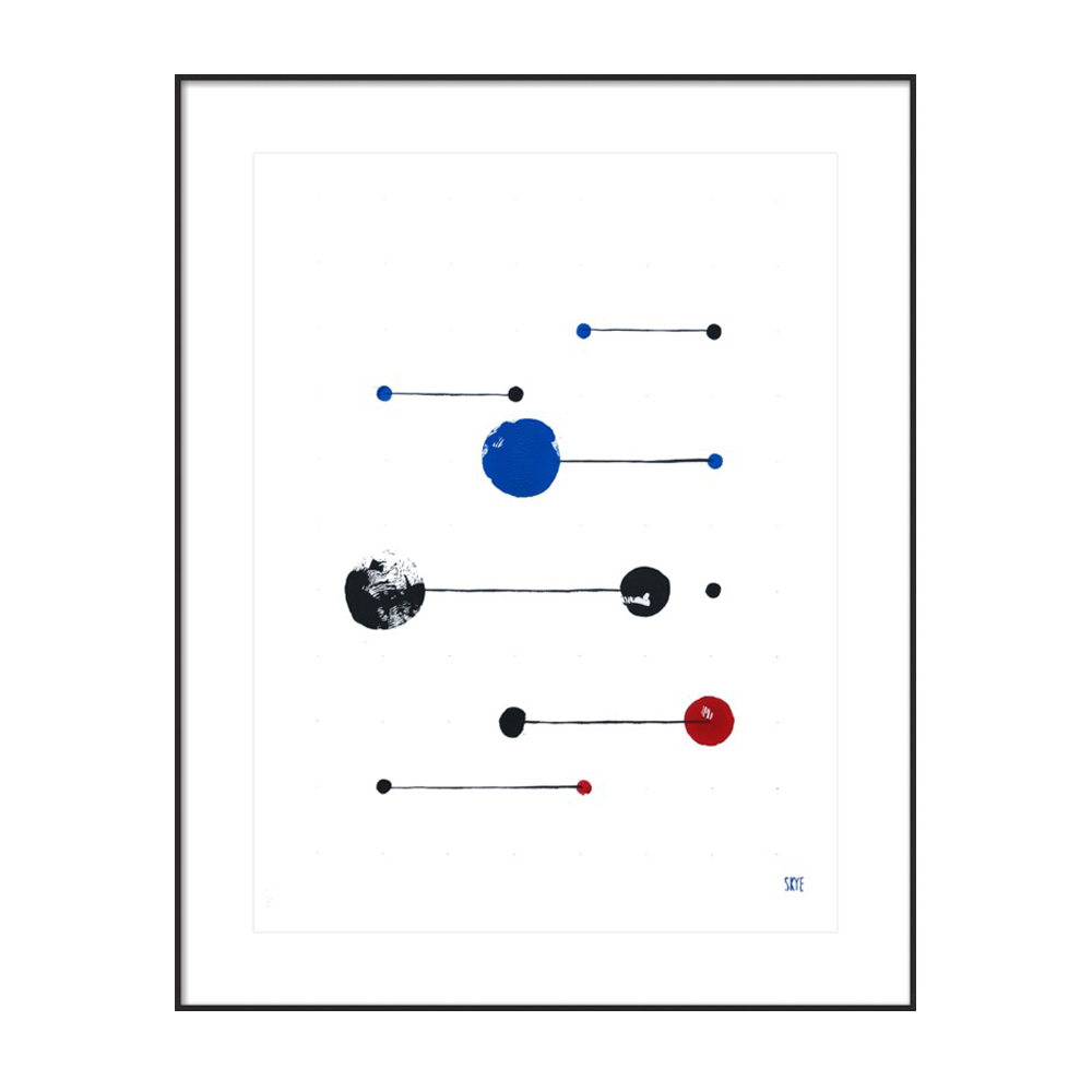 7 black 4 blue 2 red by Skye Schuchman