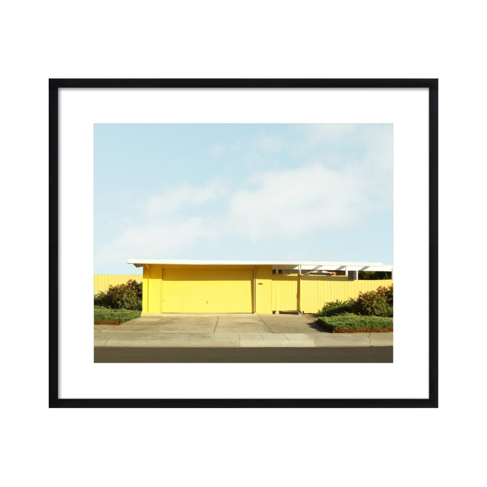 Yellow Eichler in Suburbia by Lucy Snowe