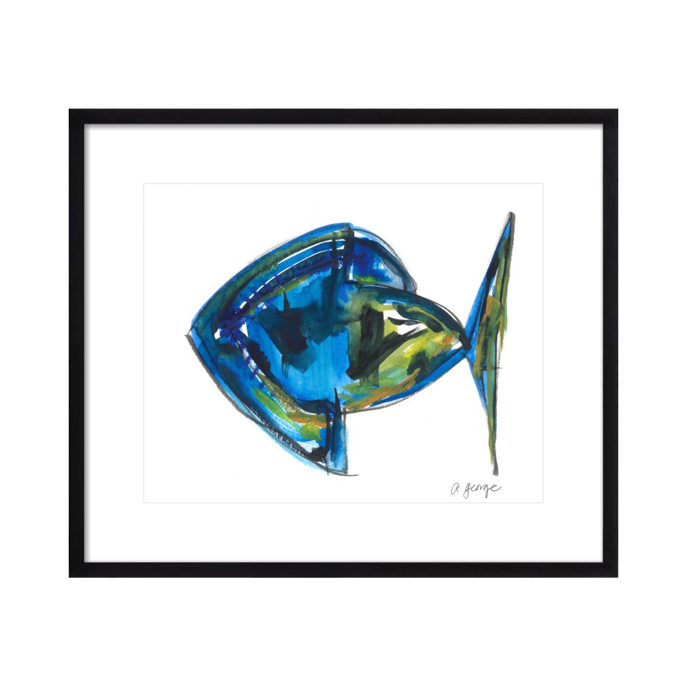 Abstract Fish by Anthony George
