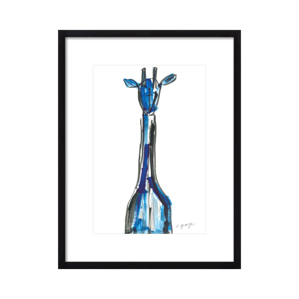 Abstract Giraffe by Anthony George