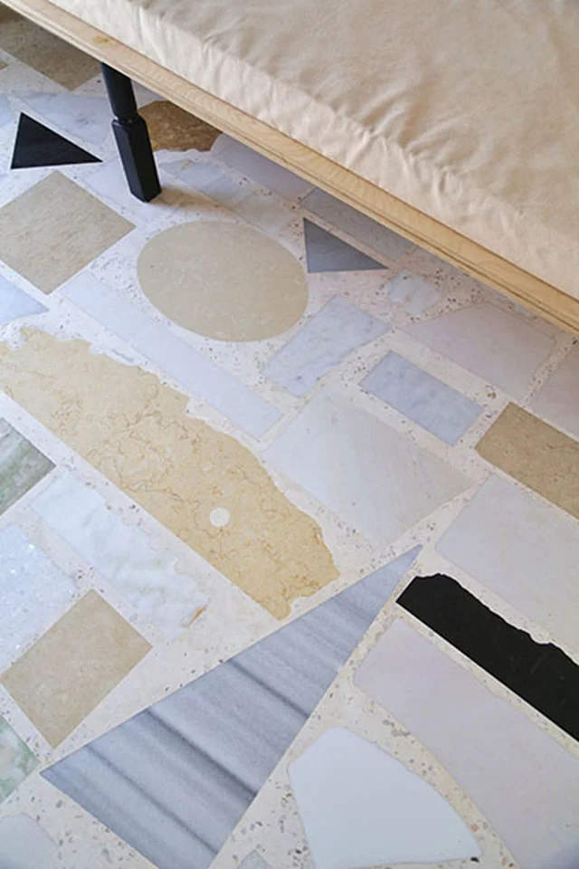 Large Scale Terrazzo Floor by Area Architecture, photo by Ioanna Roufopoulou via Sarah Sherman Samuel . 