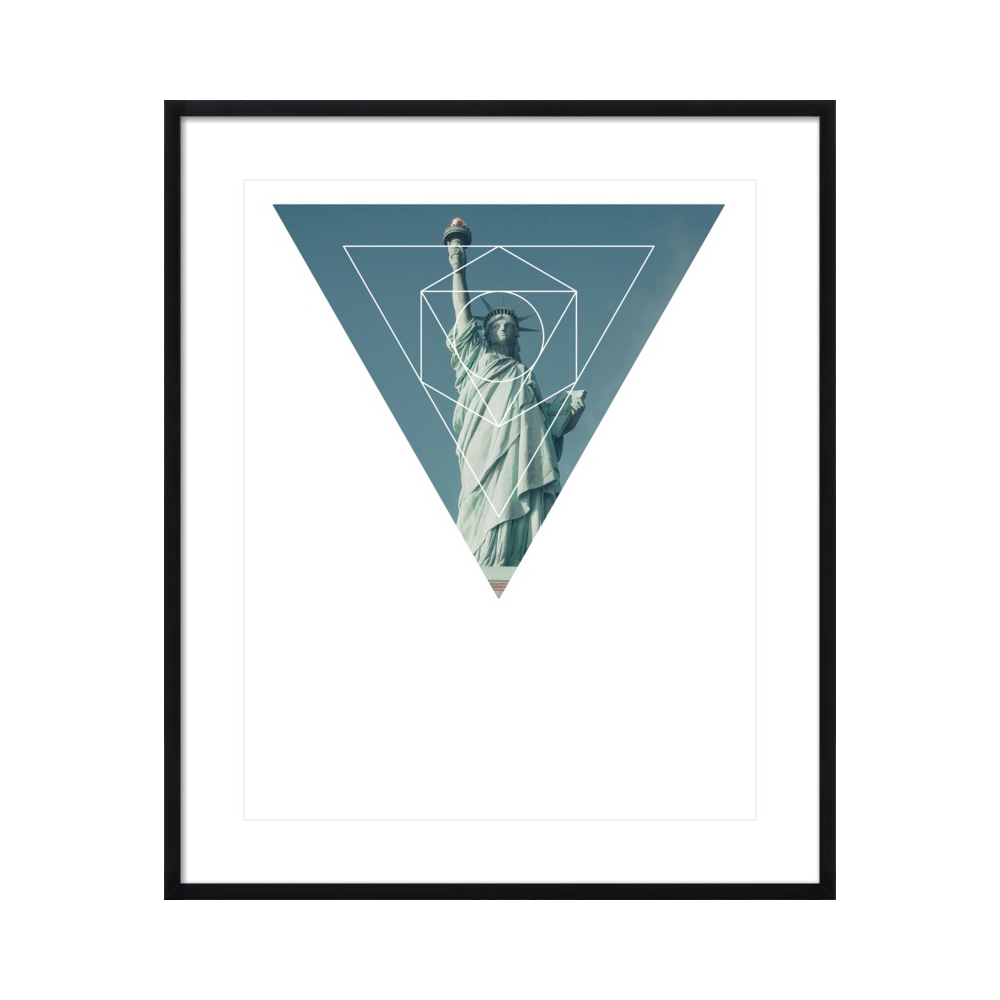 Statue of Liberty - Geometric Photography by Emiliano Deificus