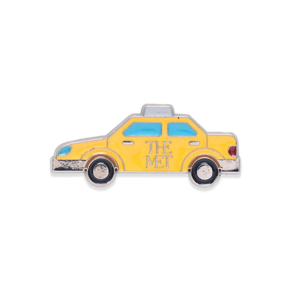 The Met Yellow Taxi Enamel Pin