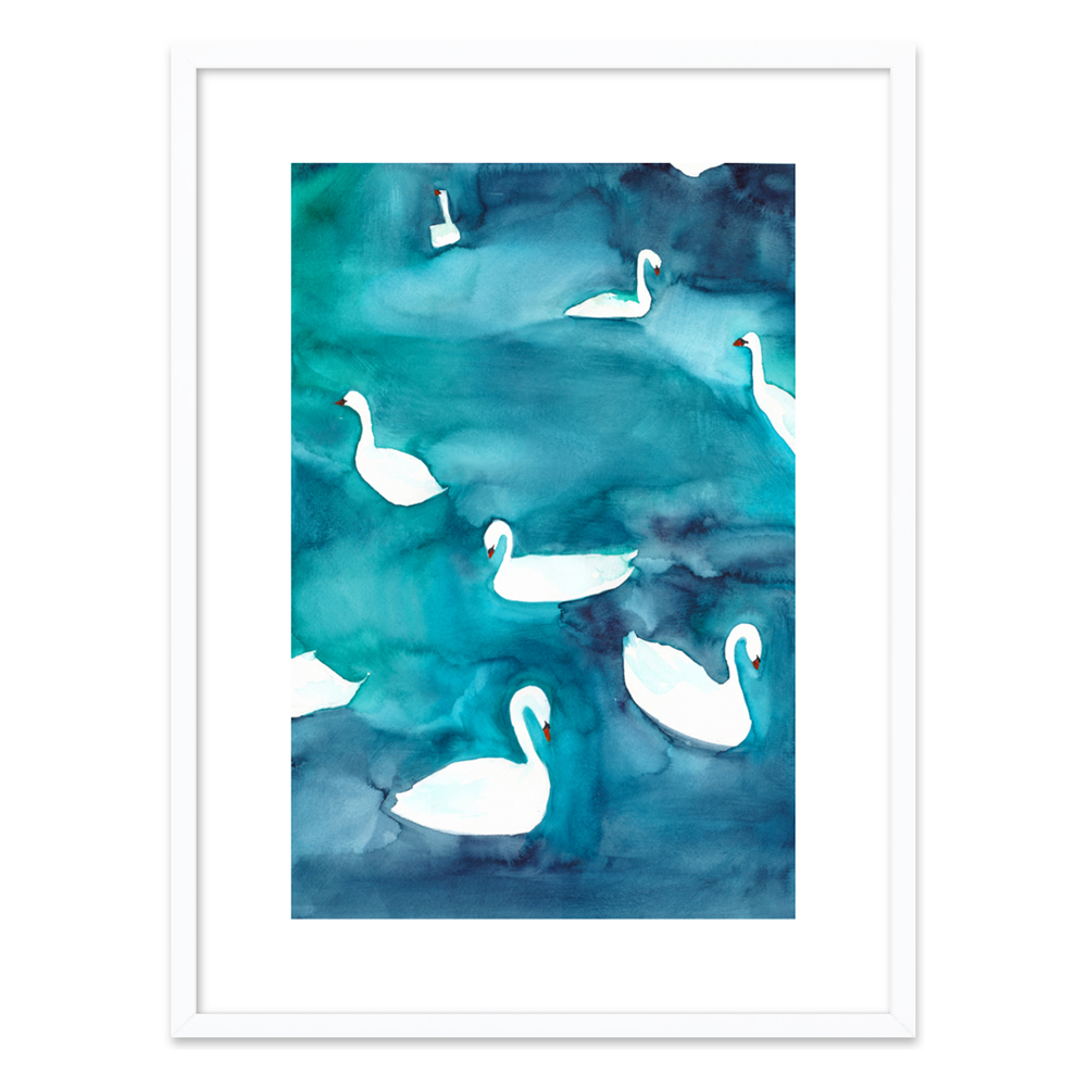 Swans  BY CHRISTINE LINDSTROM