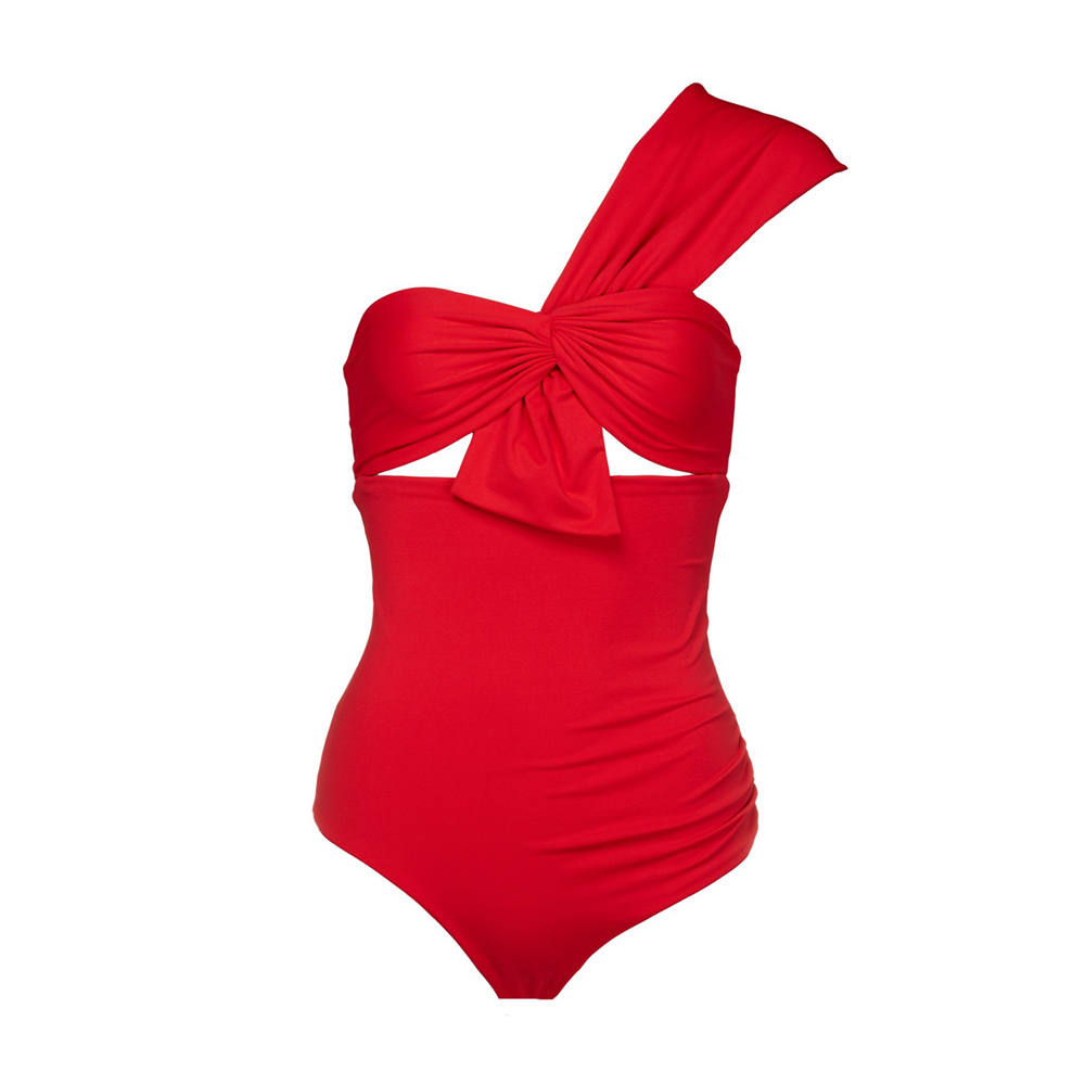 VENICE MAILLOT IN RED