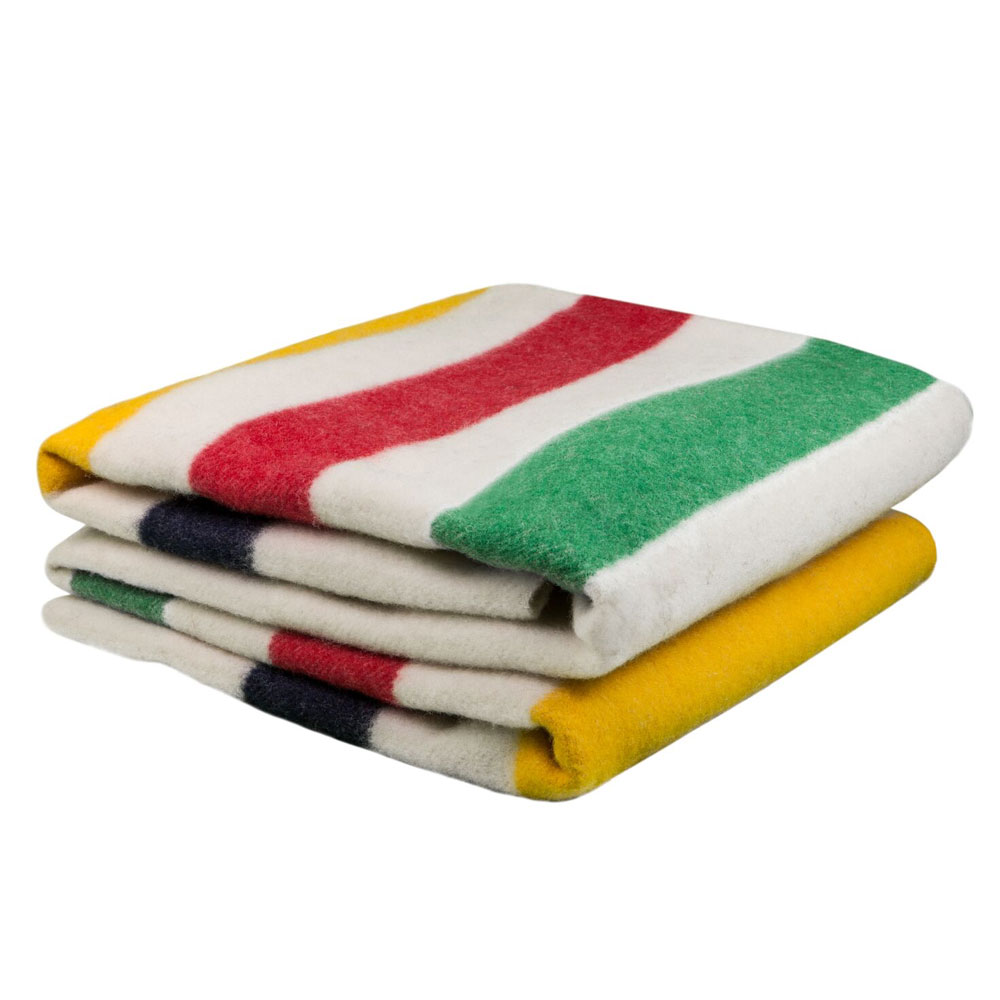 Multistripe Iconic Point Blanket