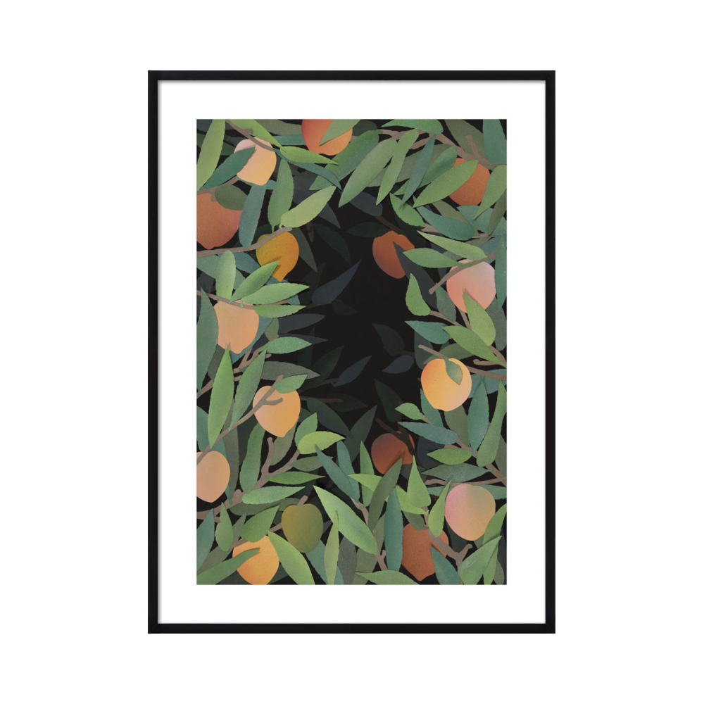Peach Tree At Night  BY RANKIN WILLARD
