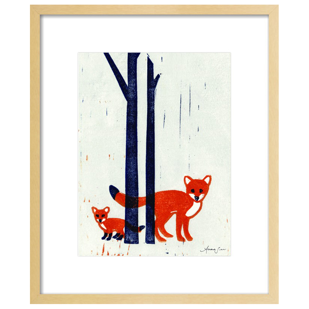 Foxes  BY ANNA SEE