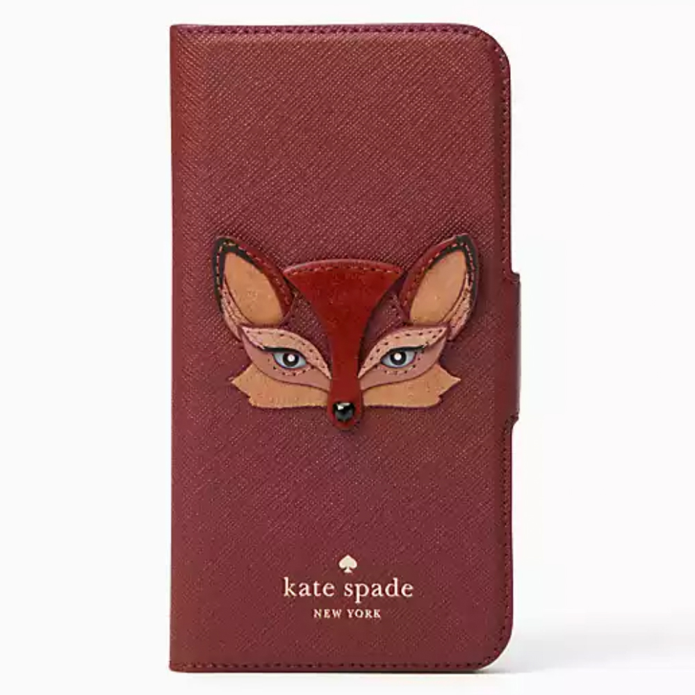 fox applique iphone 7 &amp; 8 folio case