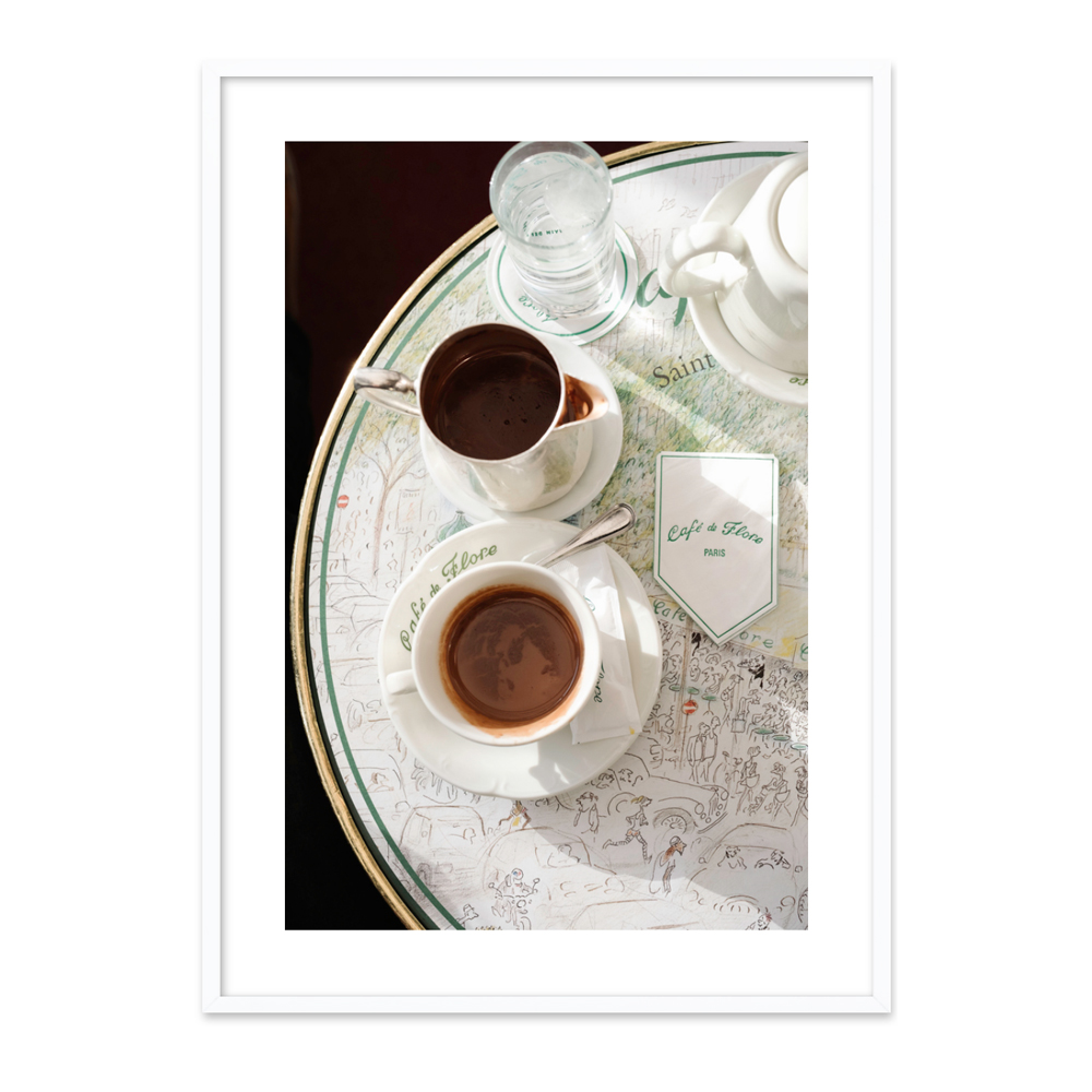 Chocolat chaud au Café de Flore  BY LAUREN &amp; ANNAEL TOLILA