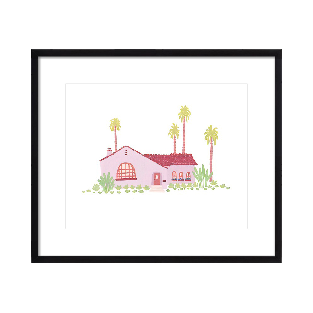 Pink Bungalow  BY TAYLOR ANN