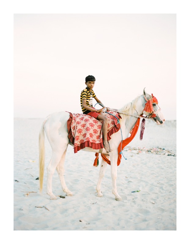 Boy on Horse  BY ANDREW JACONA