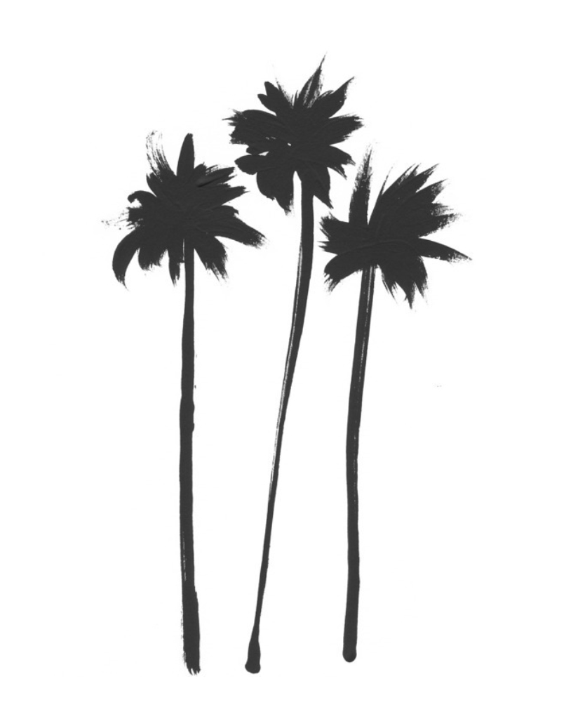 Three Palms  BY JAN WEISS