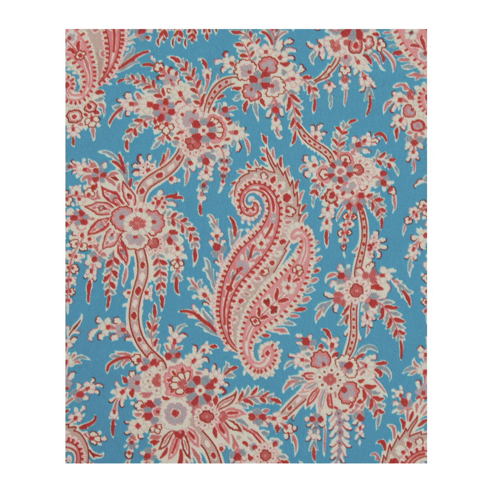 LIBERTY FABRICS Palm Paisley Crepe de Chine